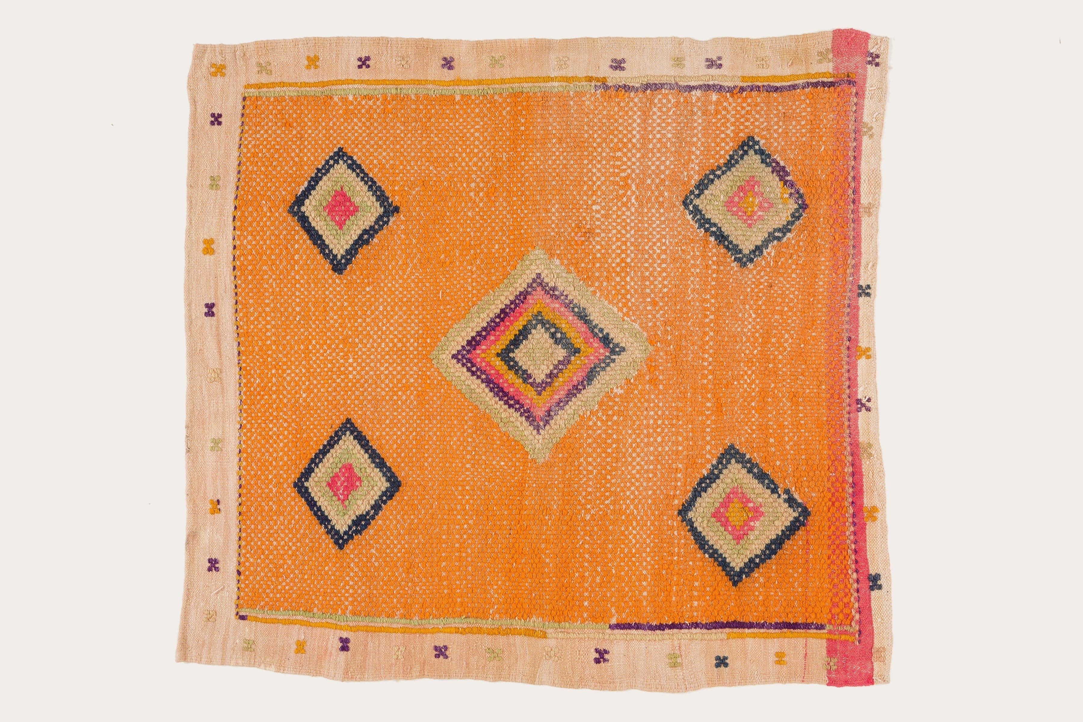 Vintage Kilim Afyon 115x107cm - Wild Heart Free Soul