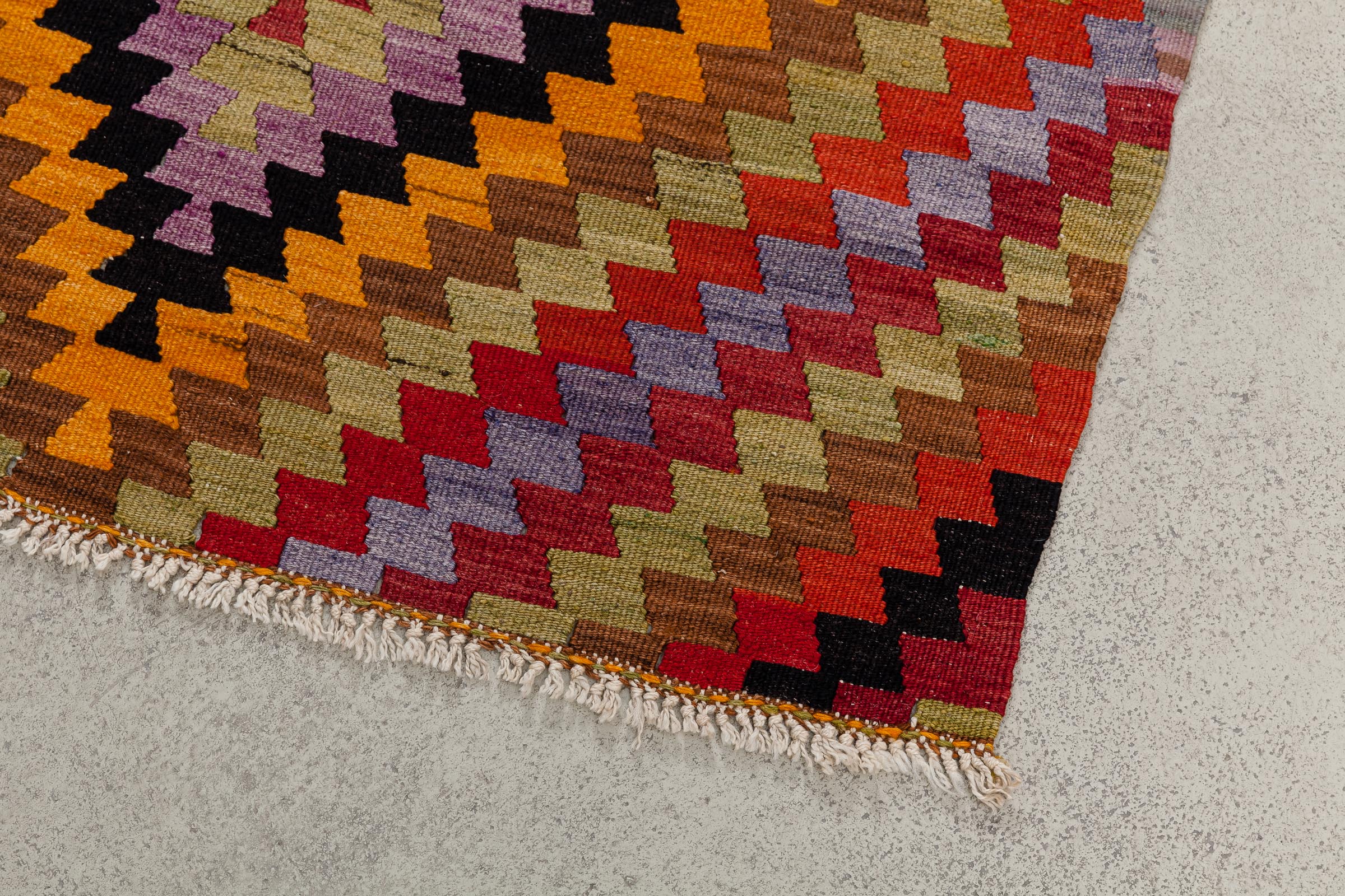 Vintage Kilim Afyon 144x110cm - Wild Heart Free Soul