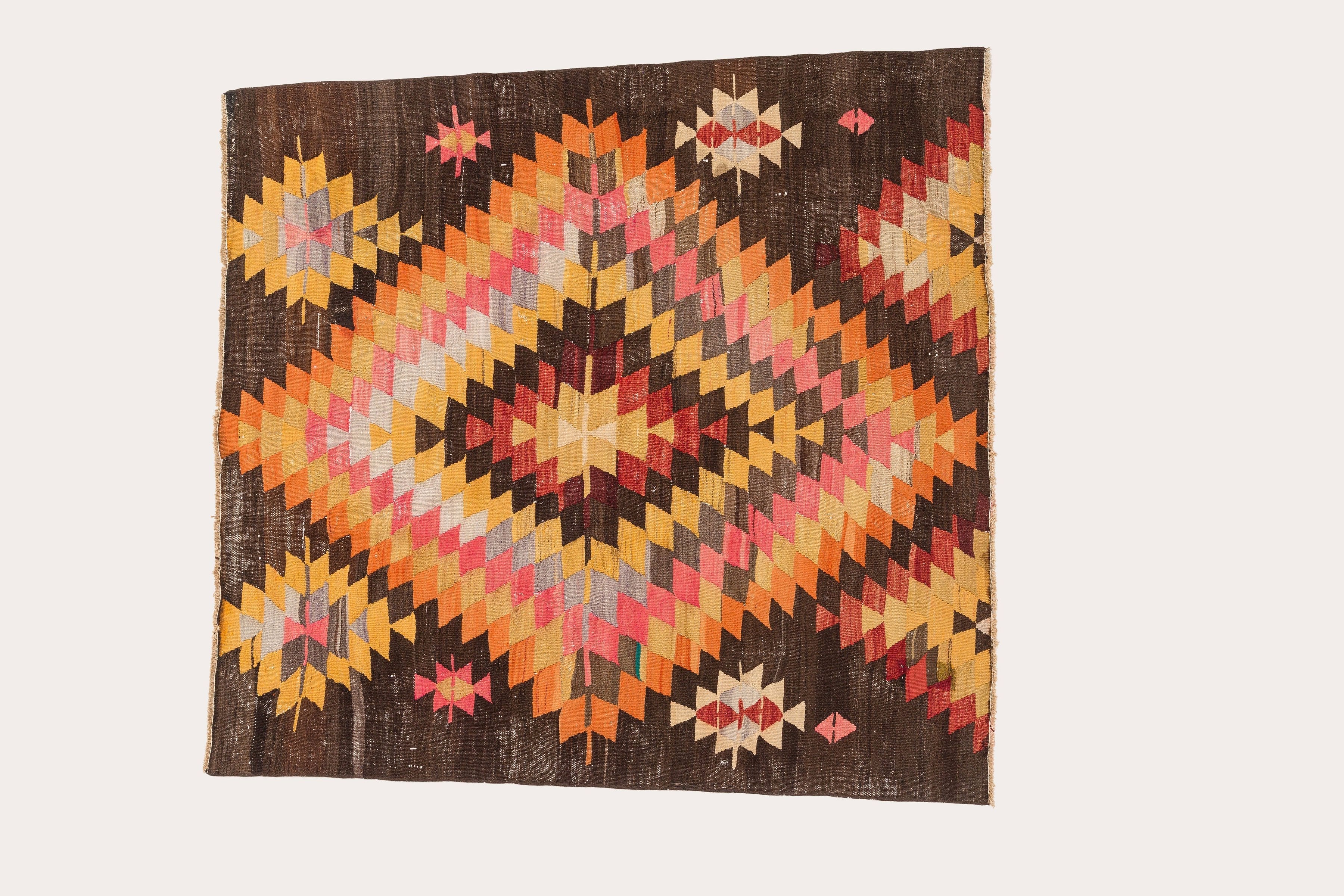 Vintage Kilim Afyon 151x147cm - Wild Heart Free Soul