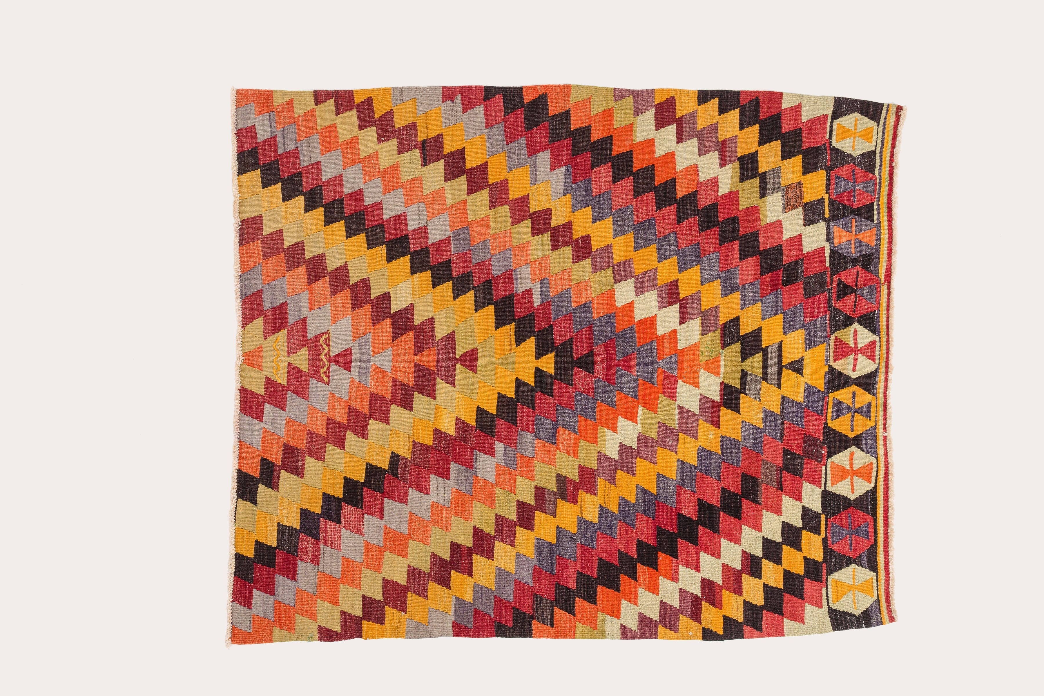 Vintage Kilim Afyon 169x140cm - Wild Heart Free Soul