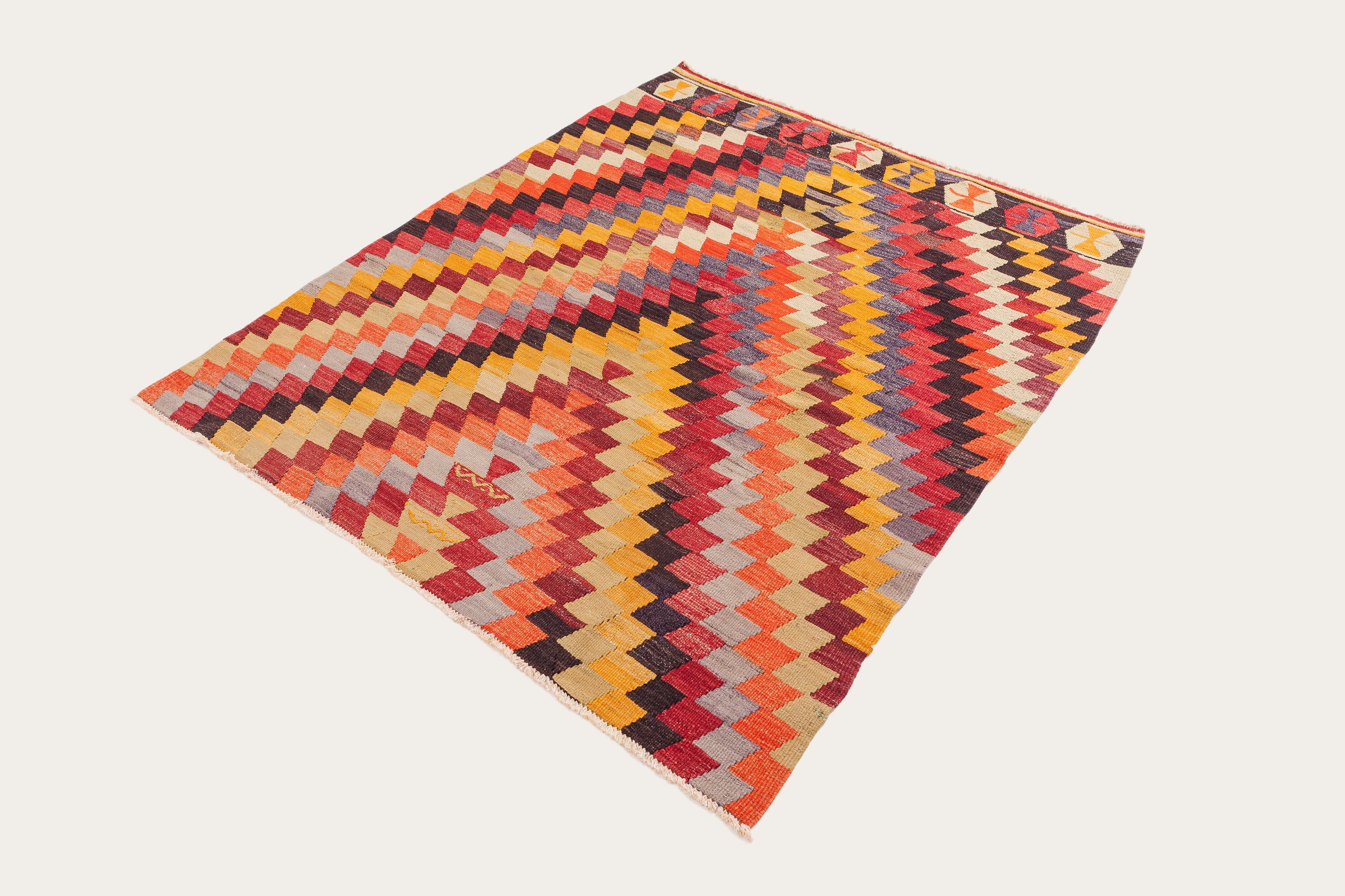 Vintage Kilim Afyon 169x140cm - Wild Heart Free Soul