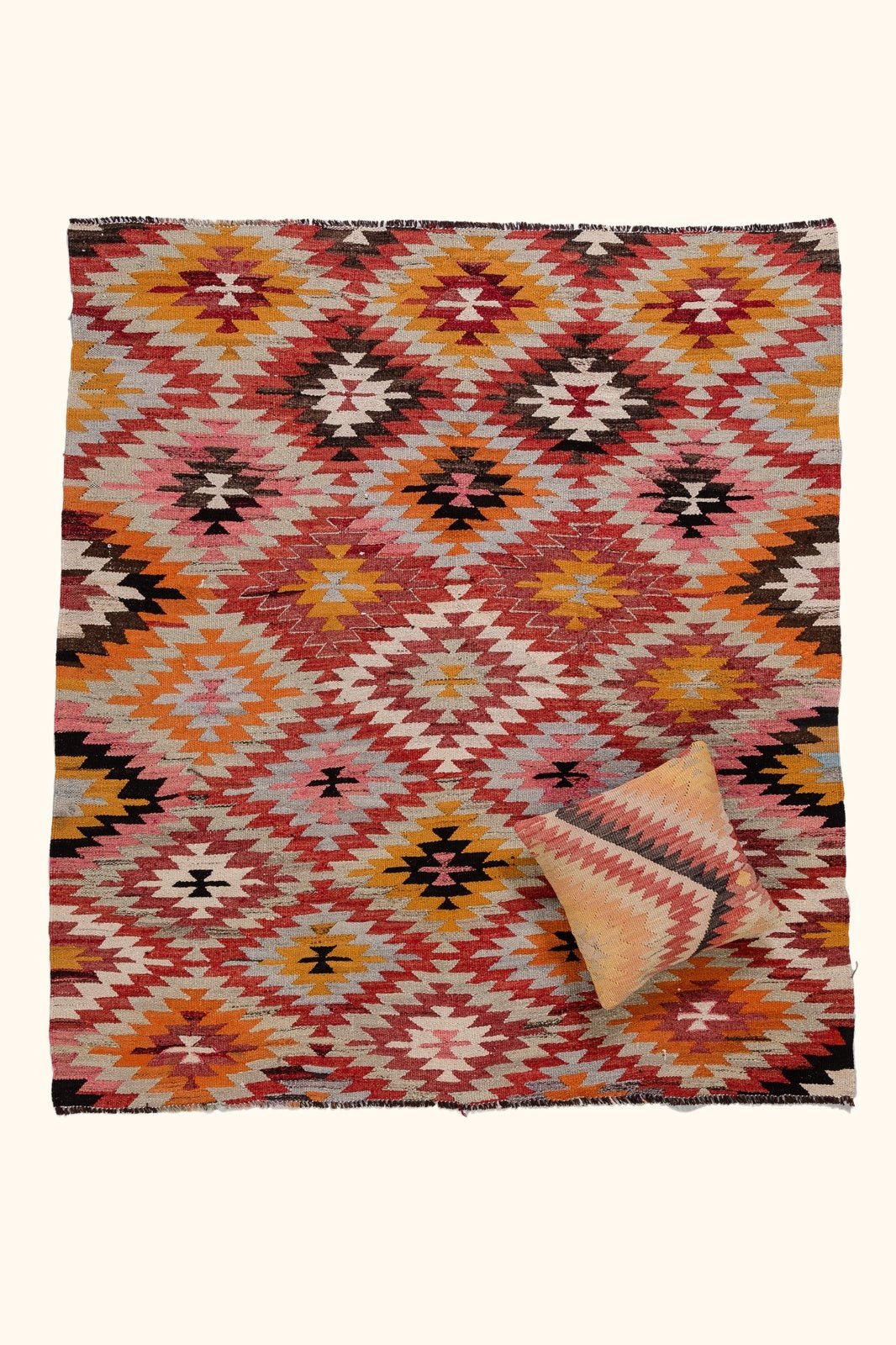 Vintage Kilim Afyon 173x157cm - Wild Heart Free Soul