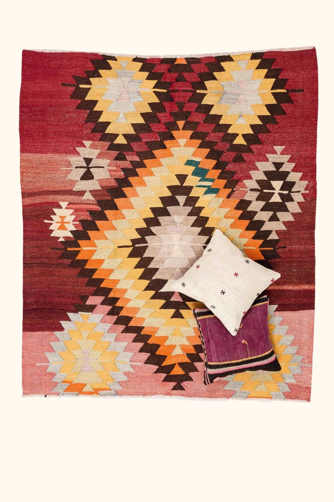 Vintage Kilim Afyon 177x150cm - Wild Heart Free Soul