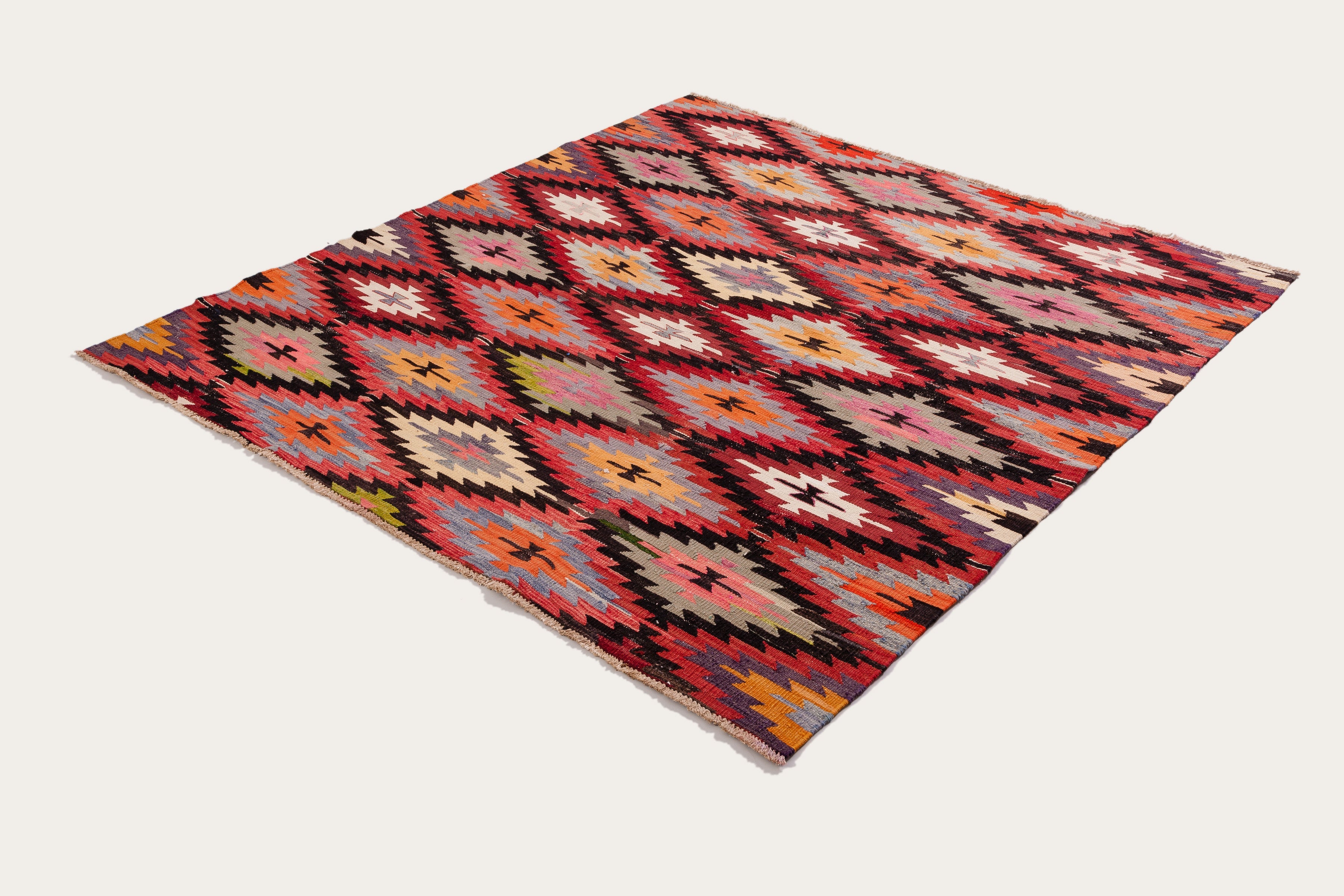 Vintage Kilim Afyon 189x183cm - Wild Heart Free Soul