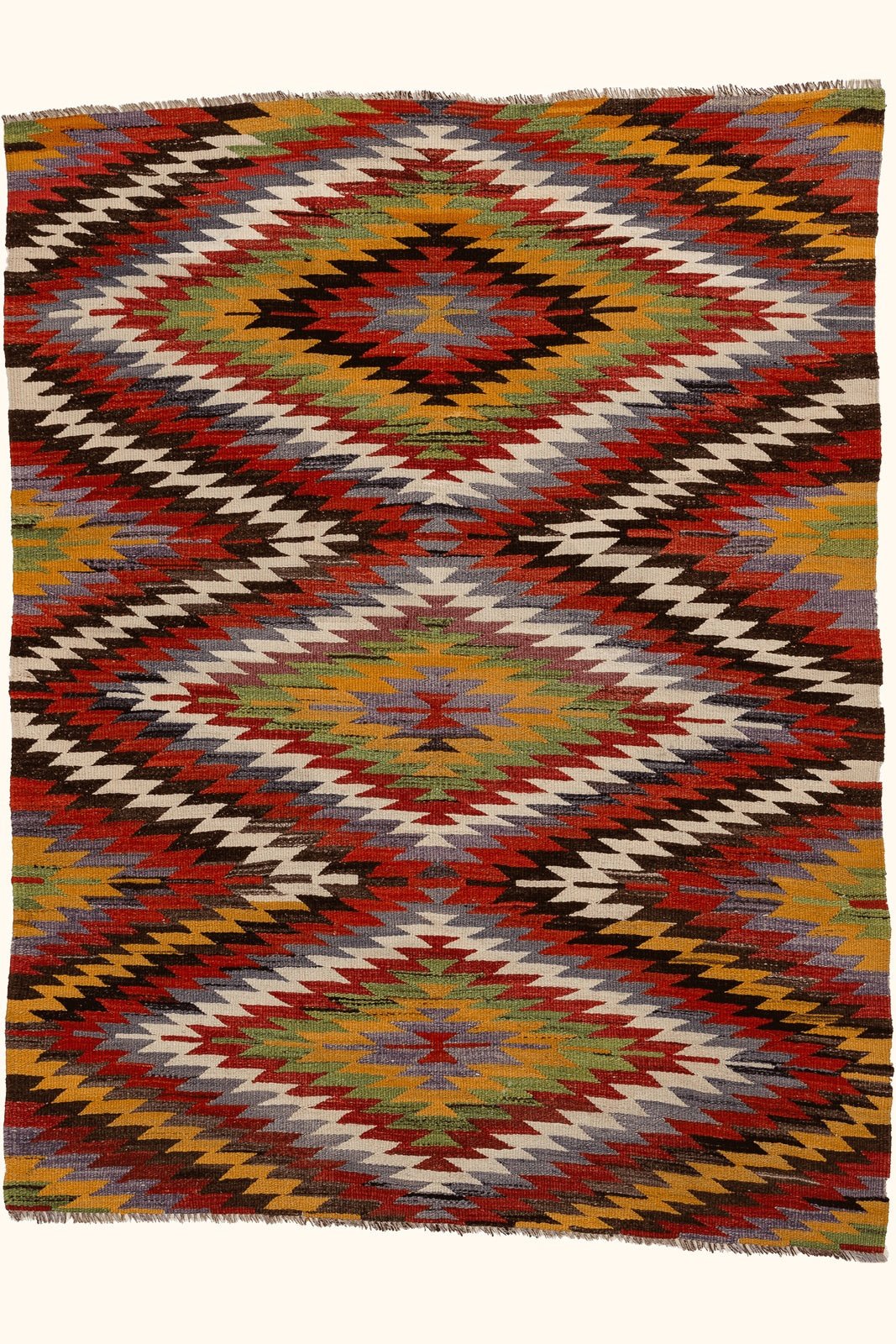 Vintage Kilim Afyon 190x145cm - Wild Heart Free Soul