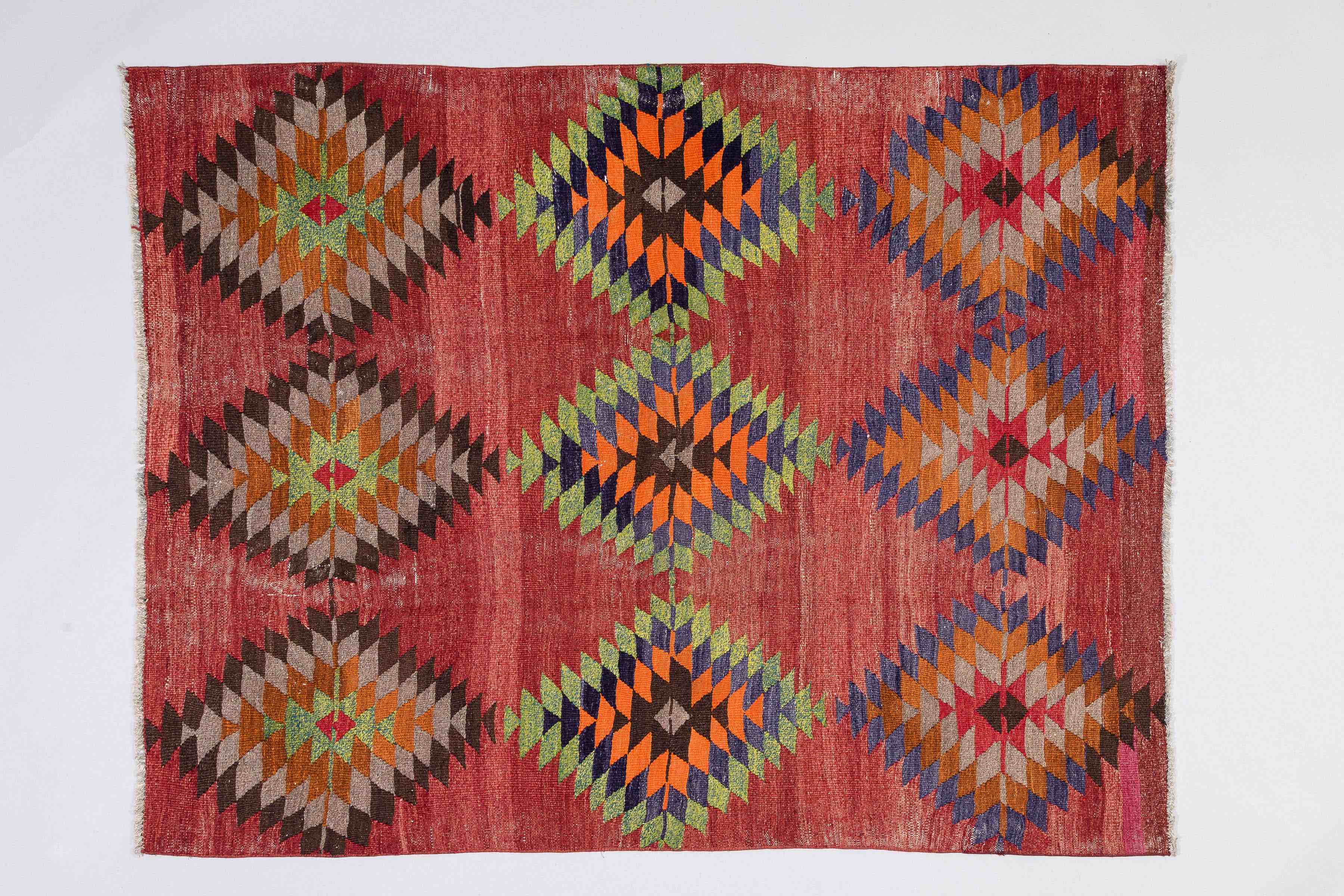 Vintage Kilim Afyon 198x151cm - Wild Heart Free Soul
