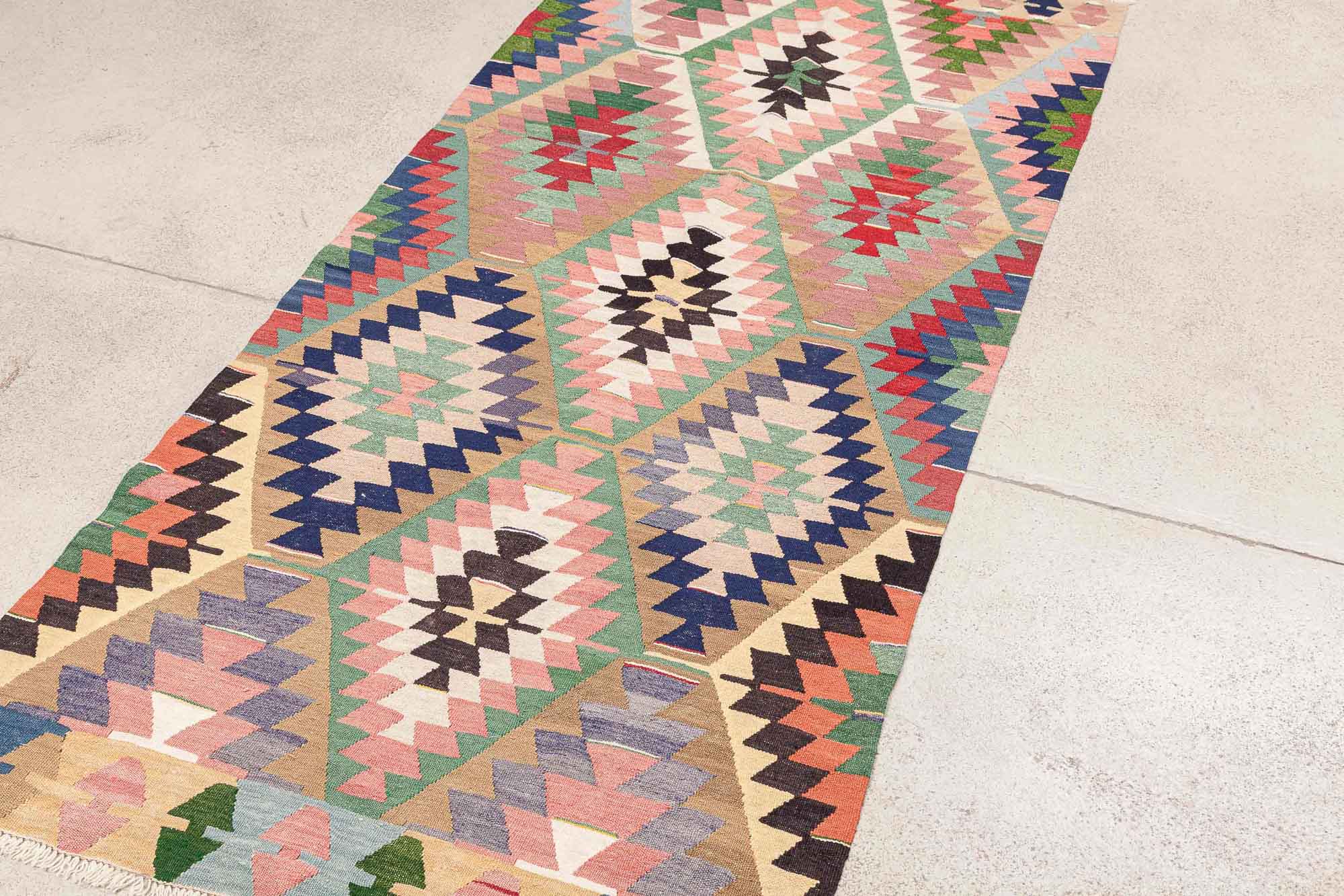 Vintage Kilim Afyon 202 x 92cm - Wild Heart Free Soul