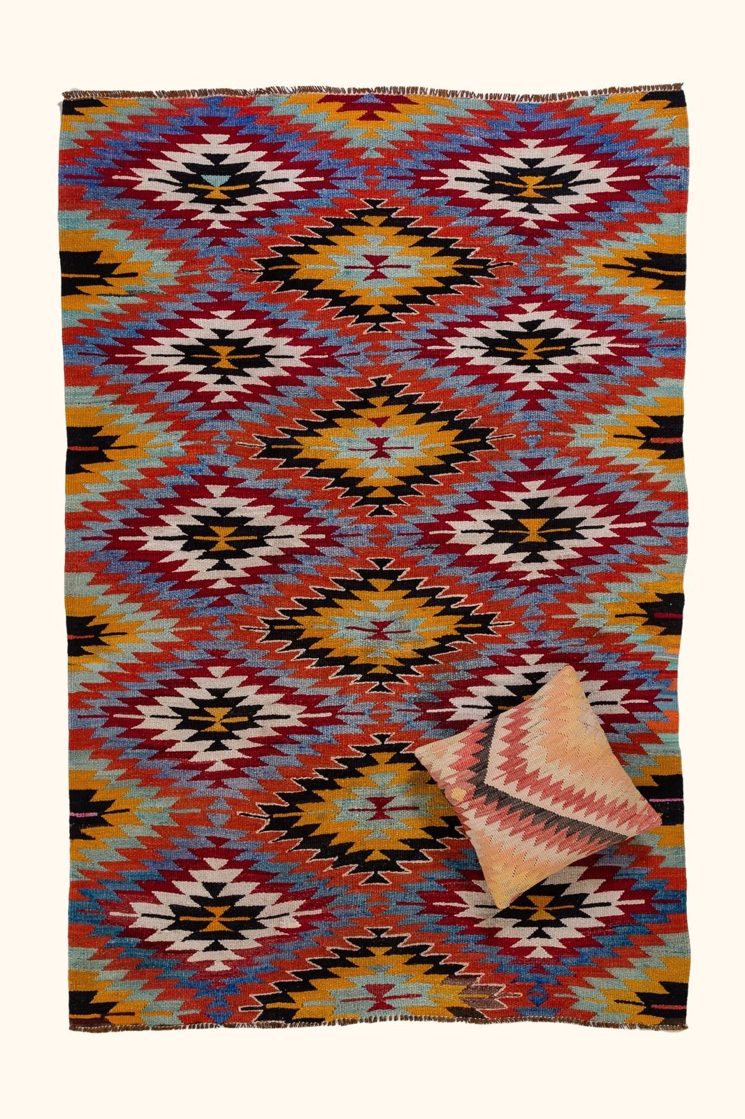 Vintage Kilim Afyon 204x140cm - Wild Heart Free Soul