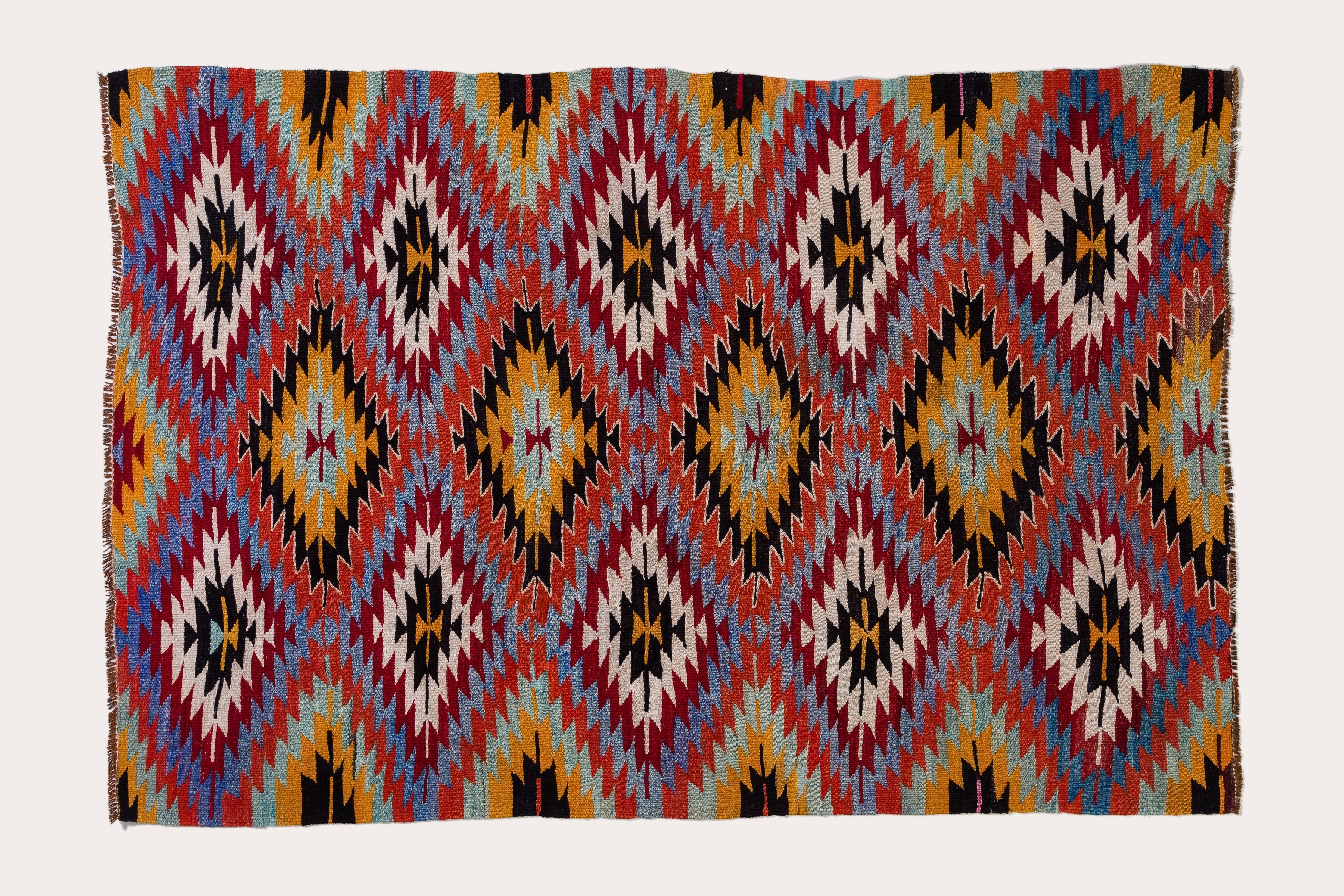 Vintage Kilim Afyon 204x140cm - Wild Heart Free Soul