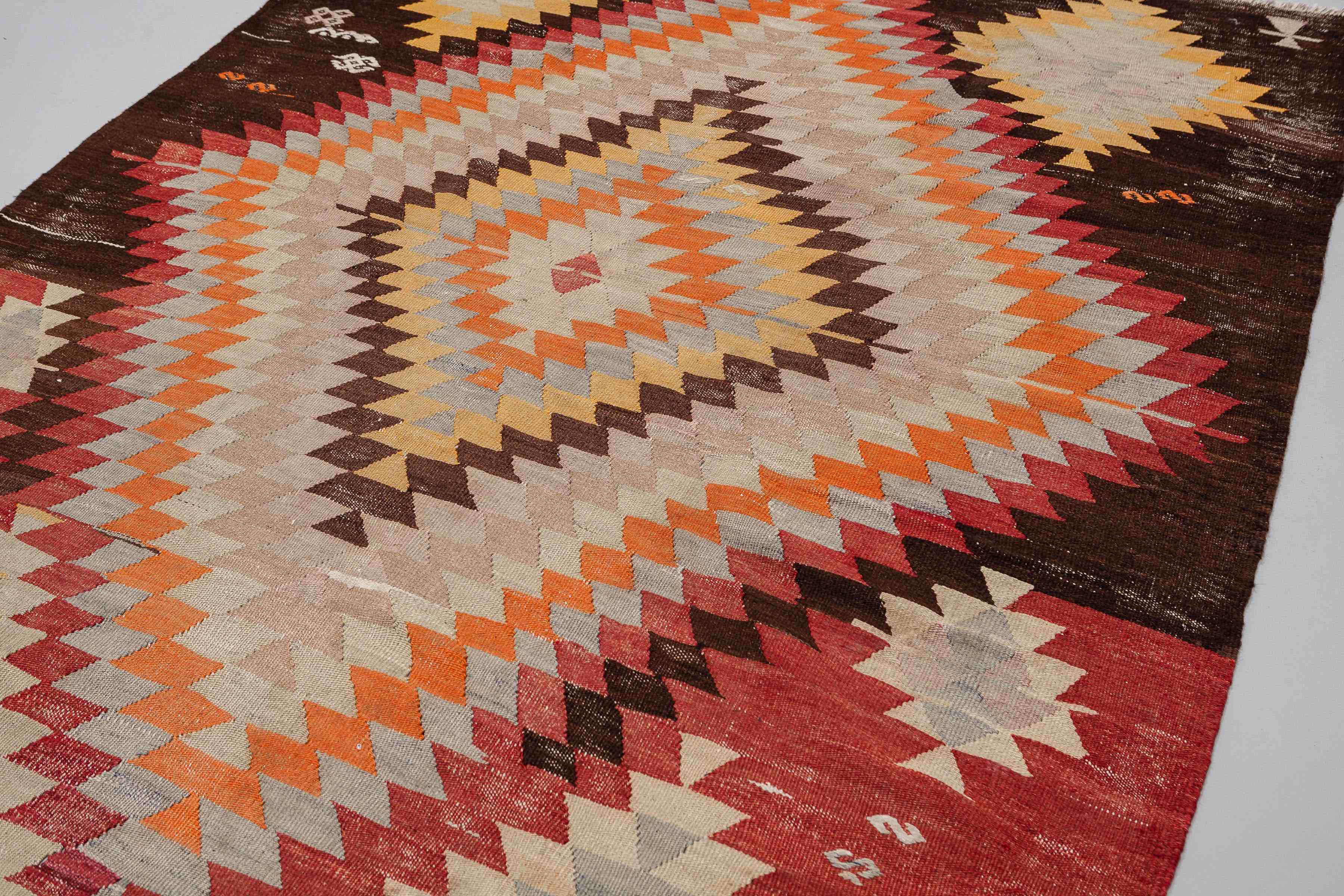 Vintage Kilim Afyon 209x160cm - Wild Heart Free Soul