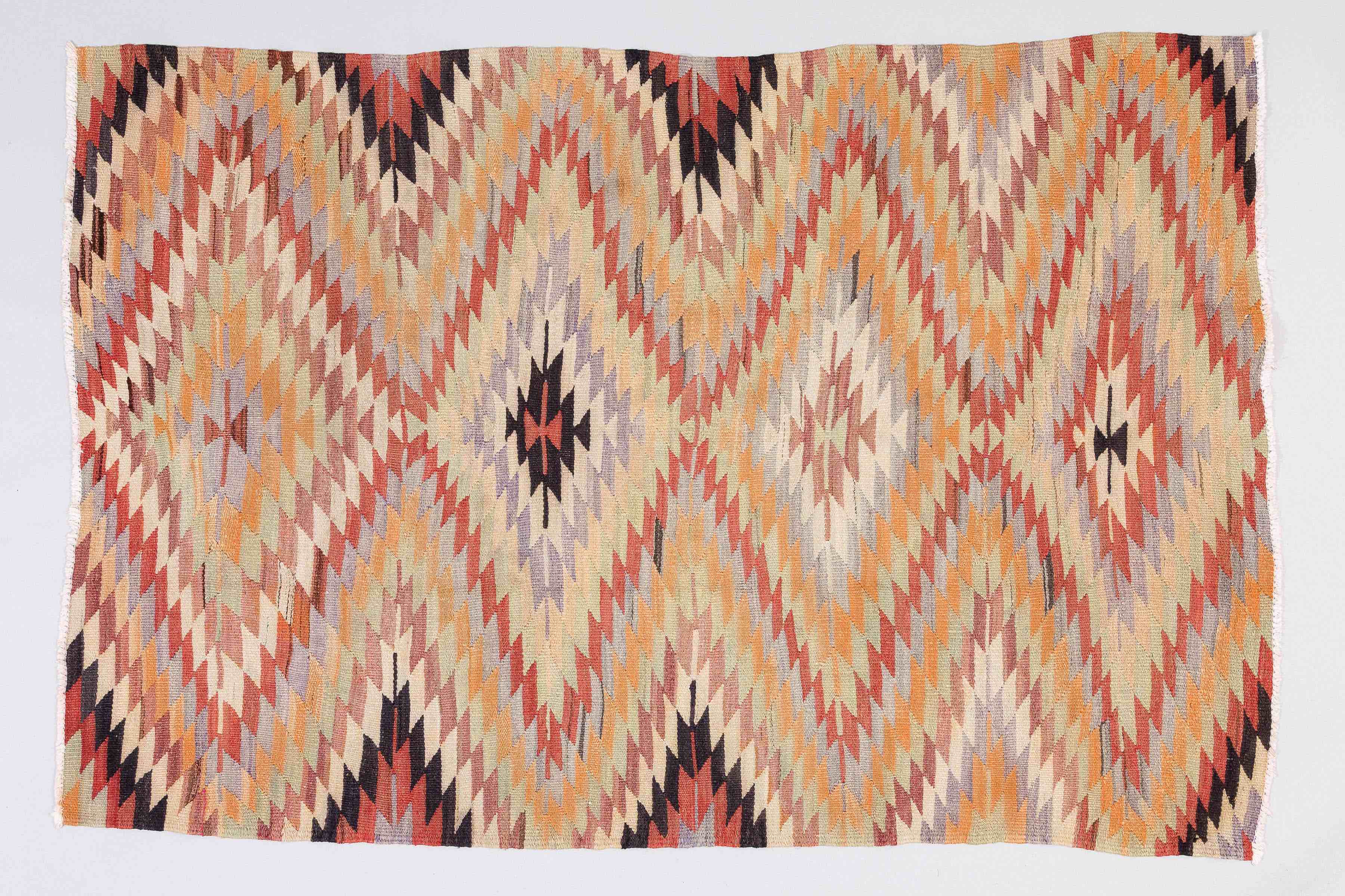 Vintage Kilim Afyon 211x141cm - Wild Heart Free Soul