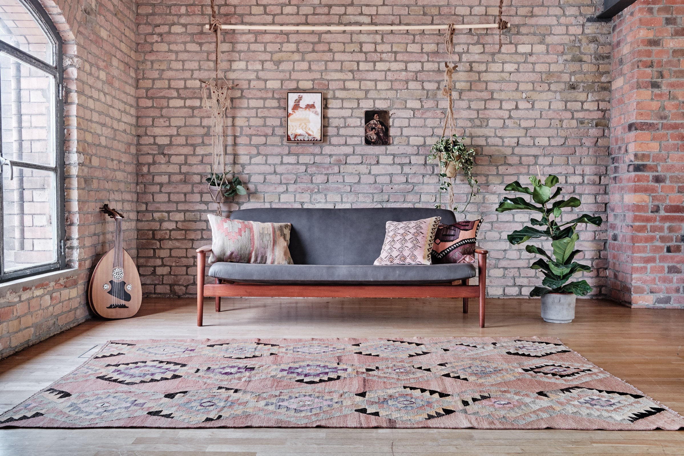 Vintage Kilim Afyon 250x150cm - Wild Heart Free Soul