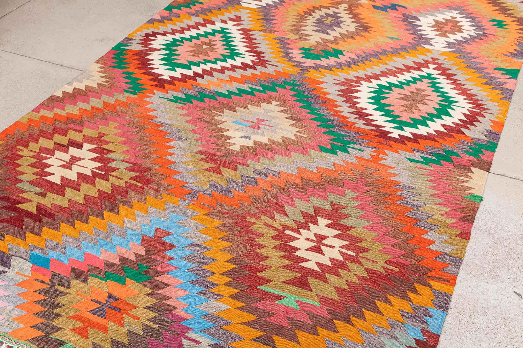 Vintage Kilim Afyon 268x172cm - Wild Heart Free Soul