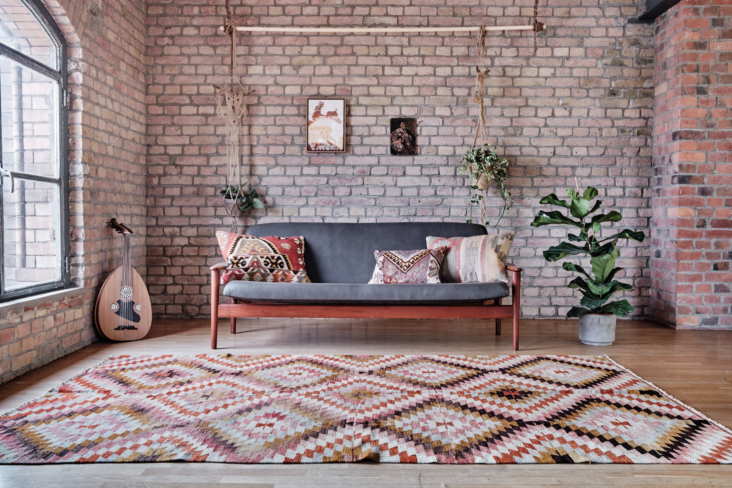 Vintage Kilim Afyon 272x174cm - Wild Heart Free Soul