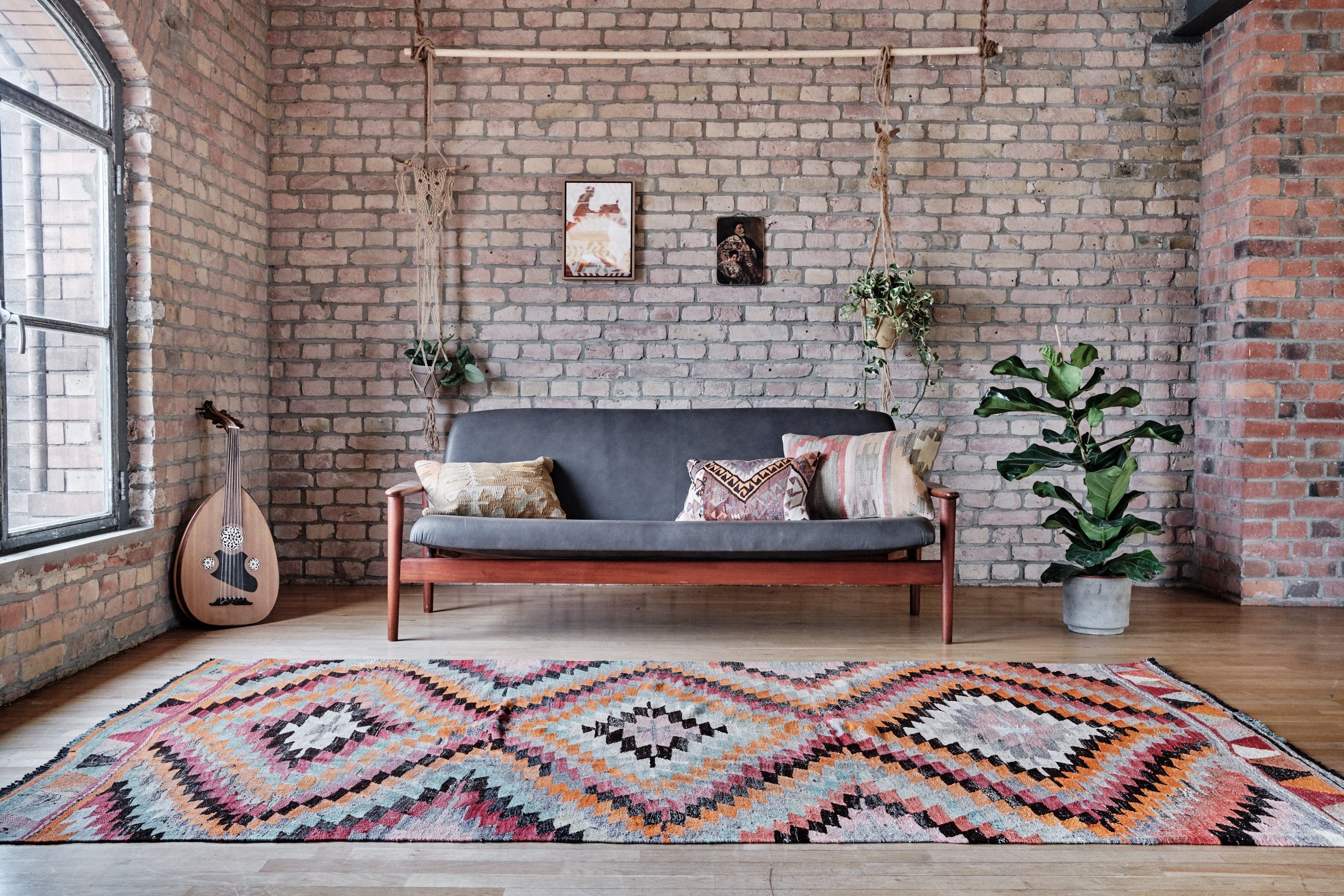 Vintage Kilim Afyon 274 x 155 cm - Wild Heart Free Soul