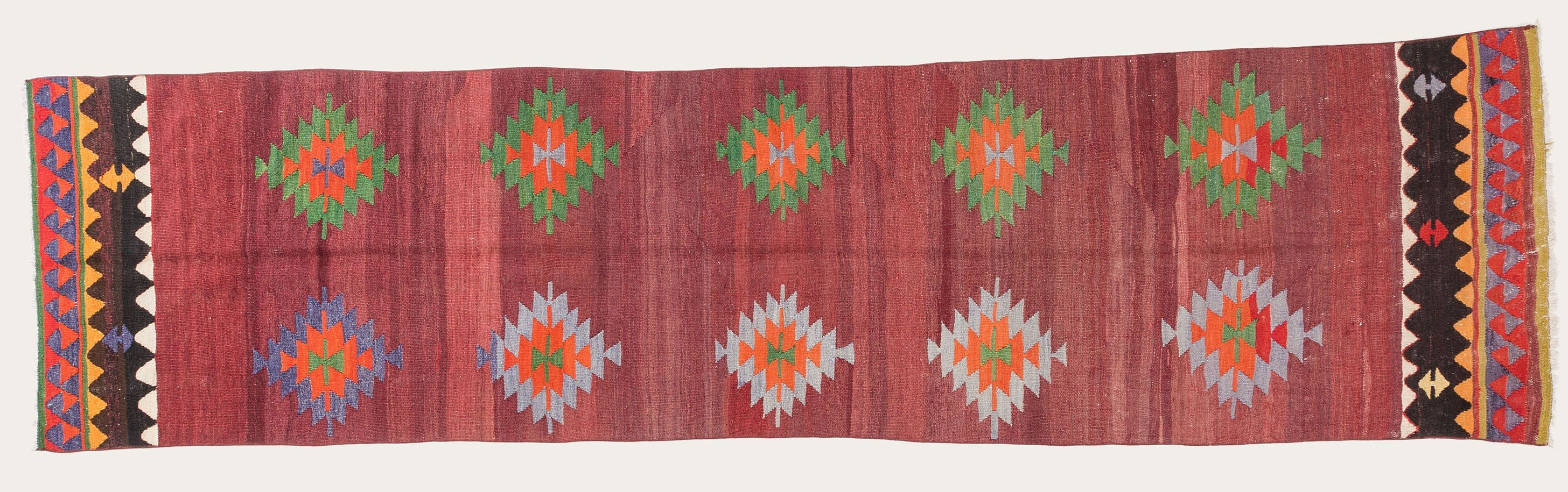 Vintage Kilim Afyon 336x87cm - Wild Heart Free Soul