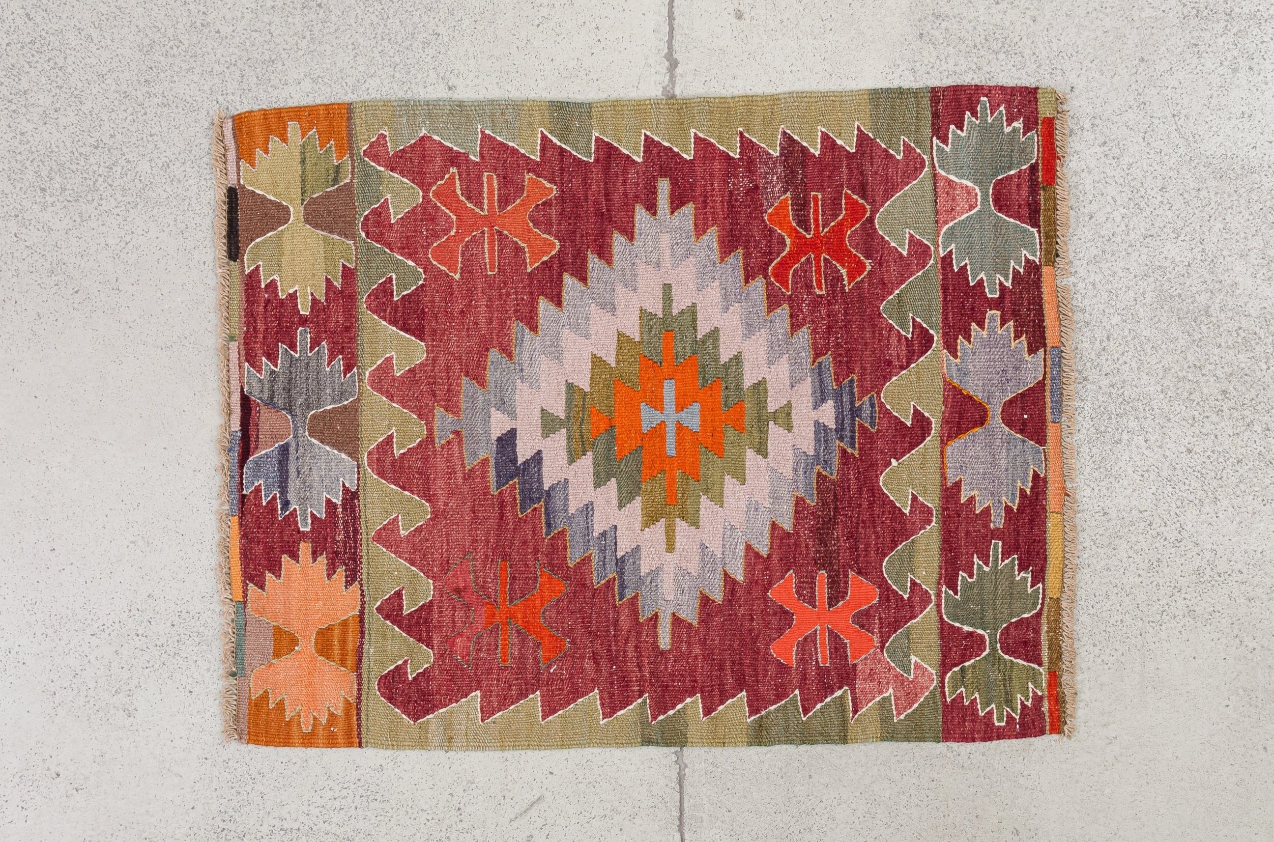 Vintage Kilim Afyon 98x76cm - Wild Heart Free Soul