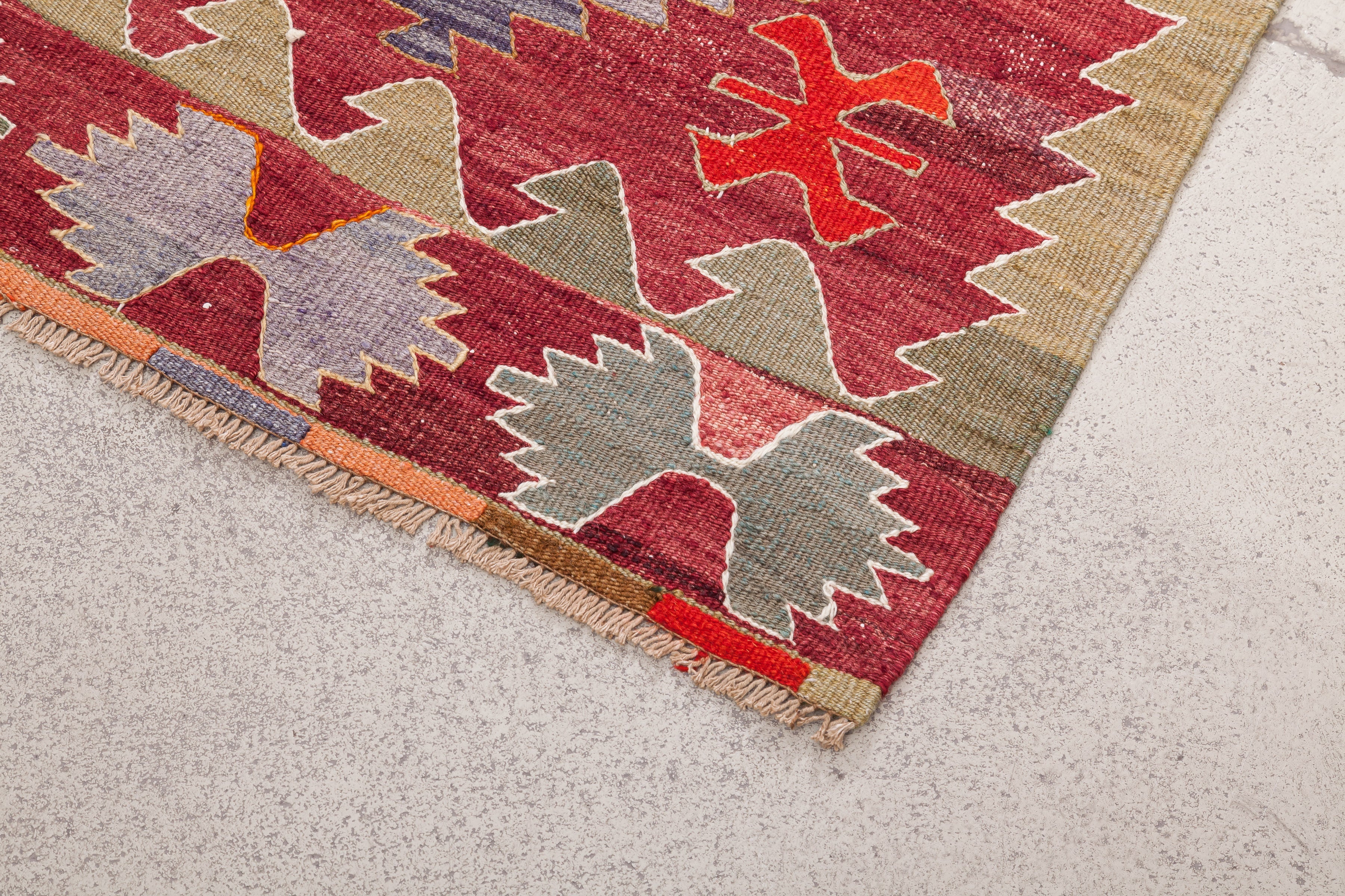 Vintage Kilim Afyon 98x76cm - Wild Heart Free Soul