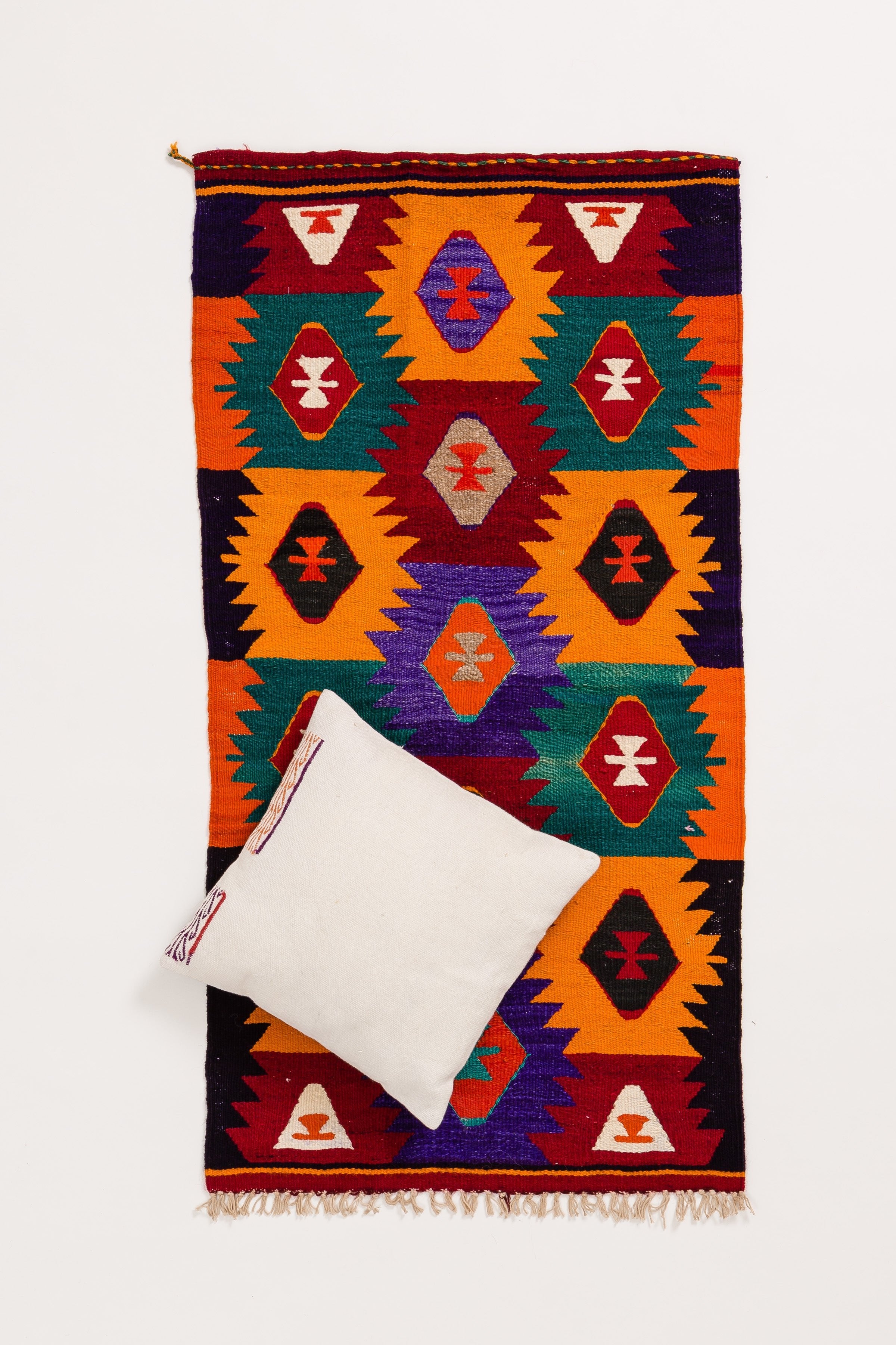 Vintage Kilim Anamur 129x66cm - Wild Heart Free Soul