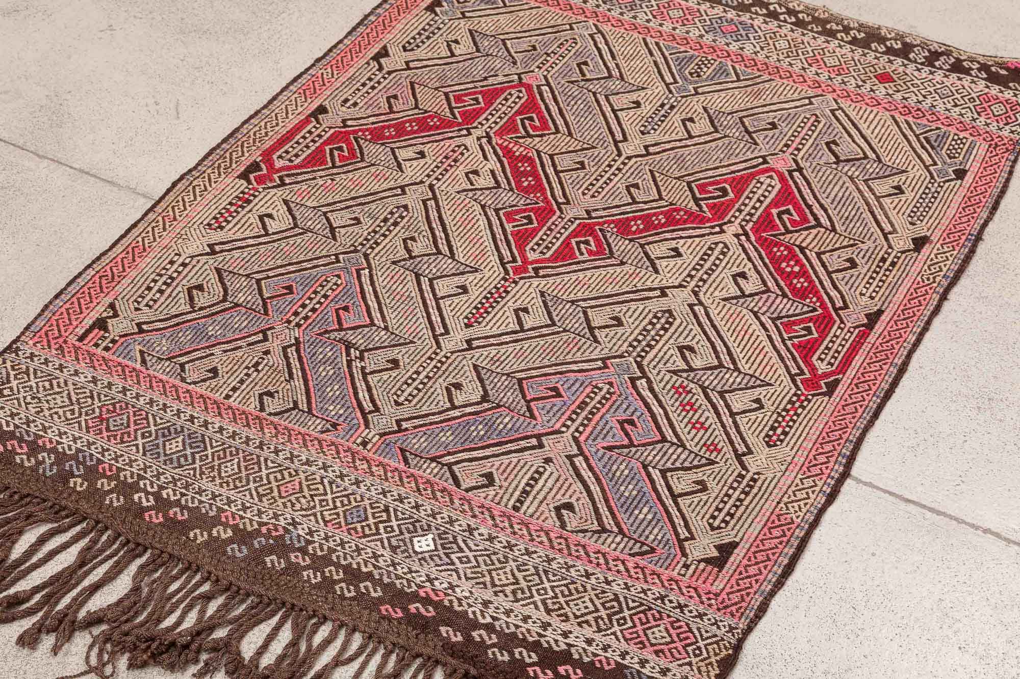 Vintage Kilim, Anamur 139x98cm - Wild Heart Free Soul