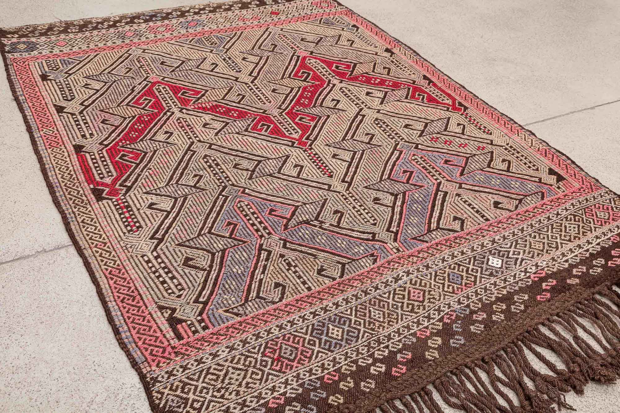 Vintage Kilim, Anamur 139x98cm - Wild Heart Free Soul