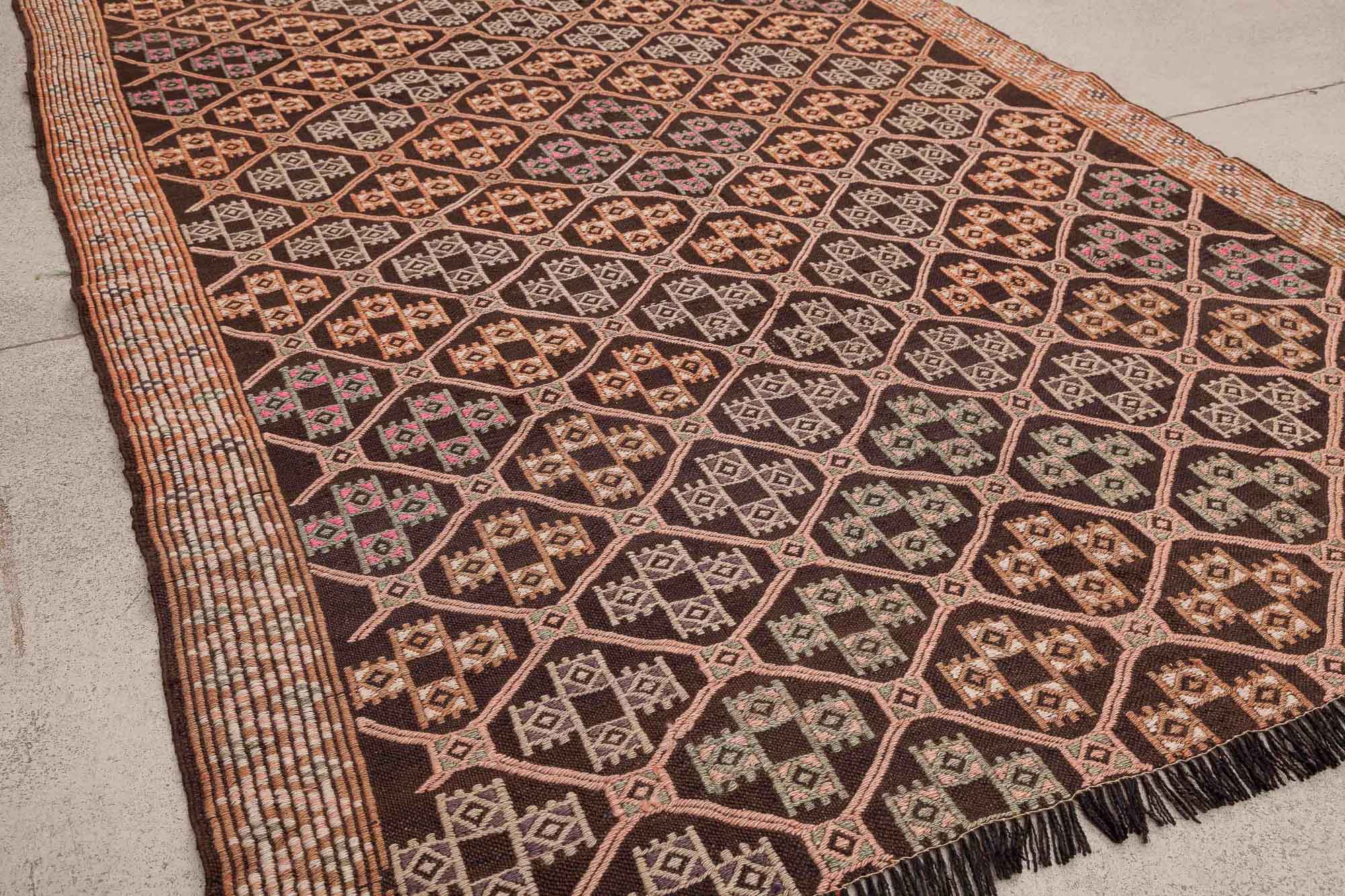 Vintage Kilim Anamur 191 x 138cm - Wild Heart Free Soul