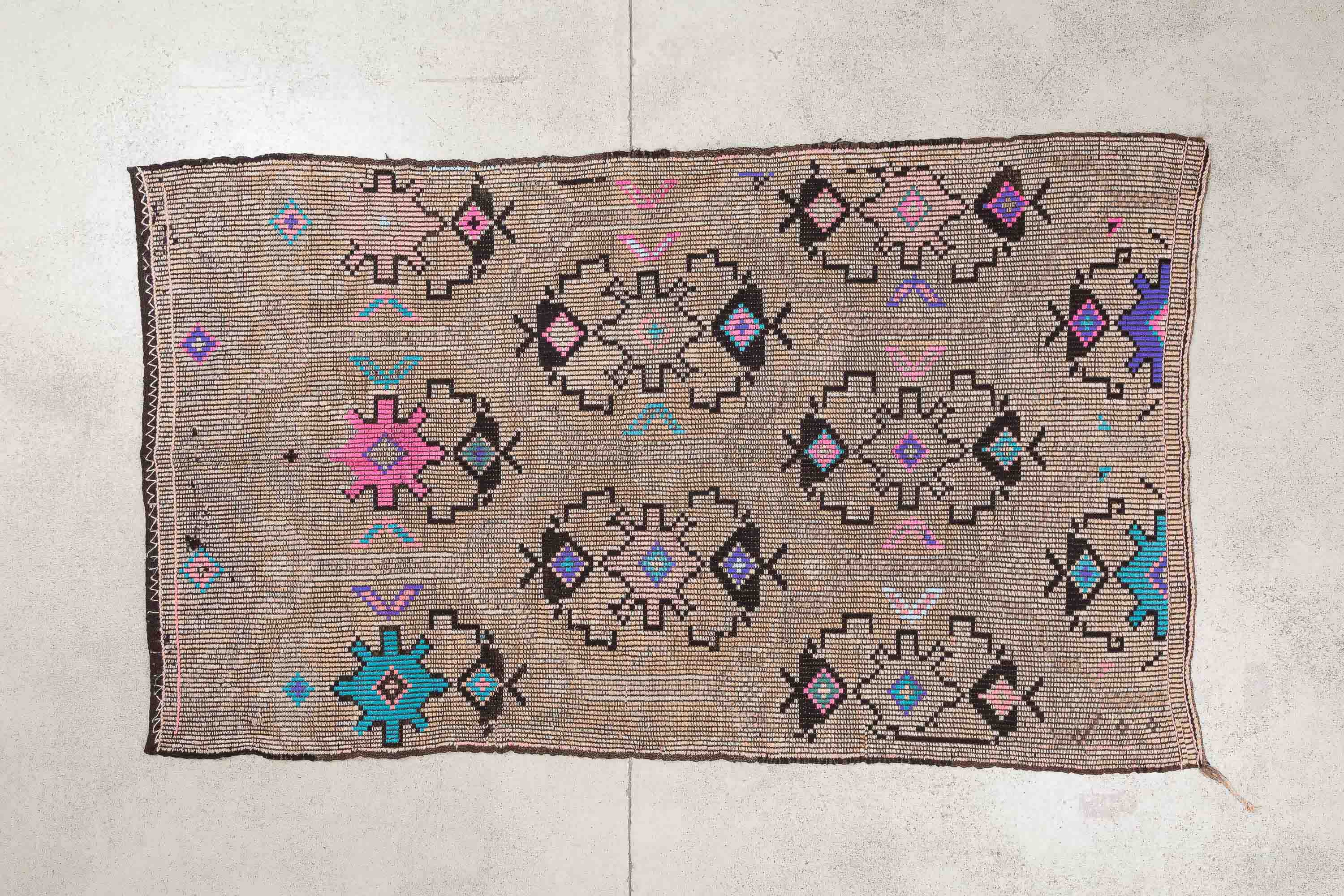 Vintage Kilim Anamur 212 x 131cm - Wild Heart Free Soul