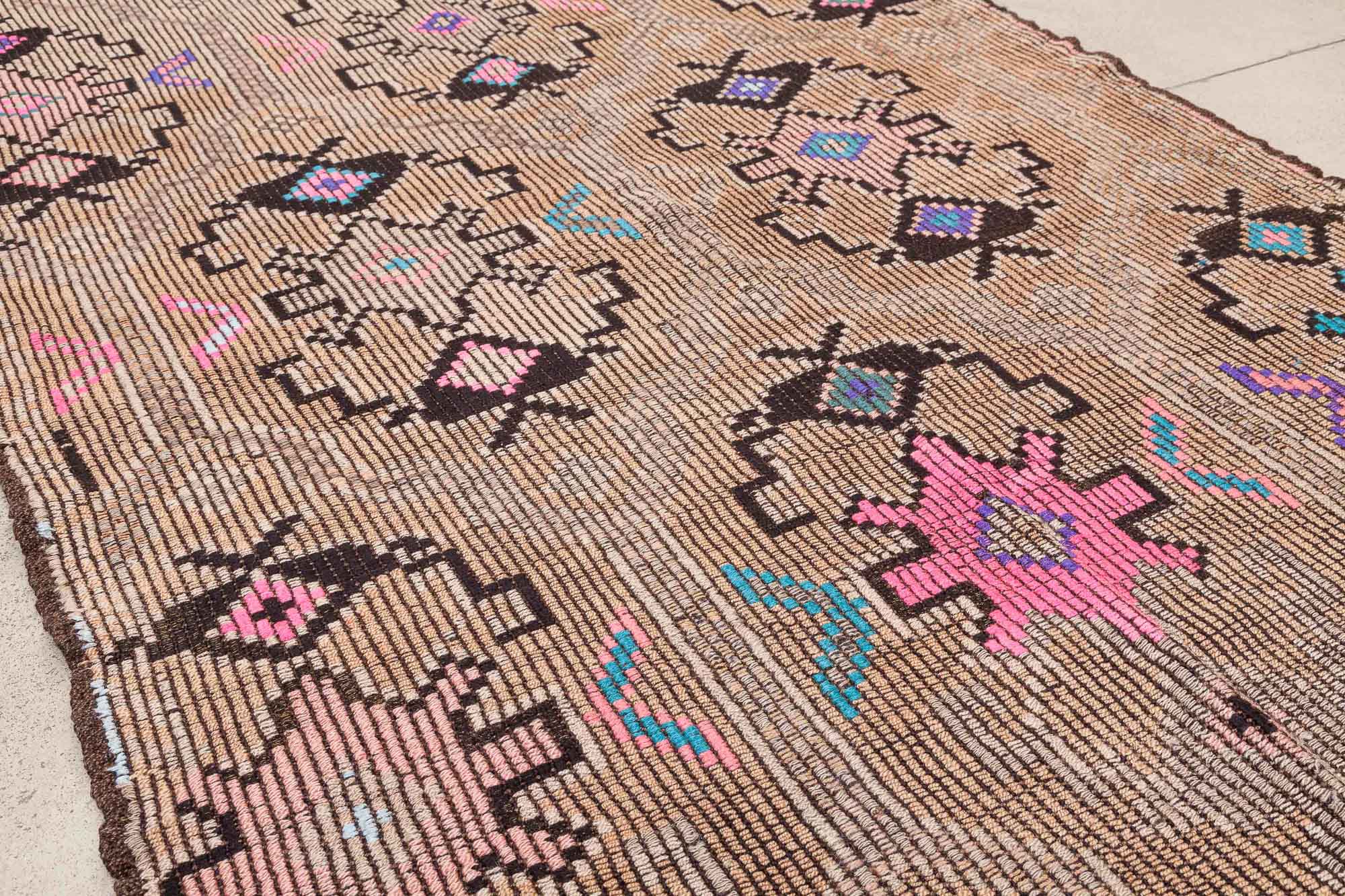 Vintage Kilim Anamur 212 x 131cm - Wild Heart Free Soul