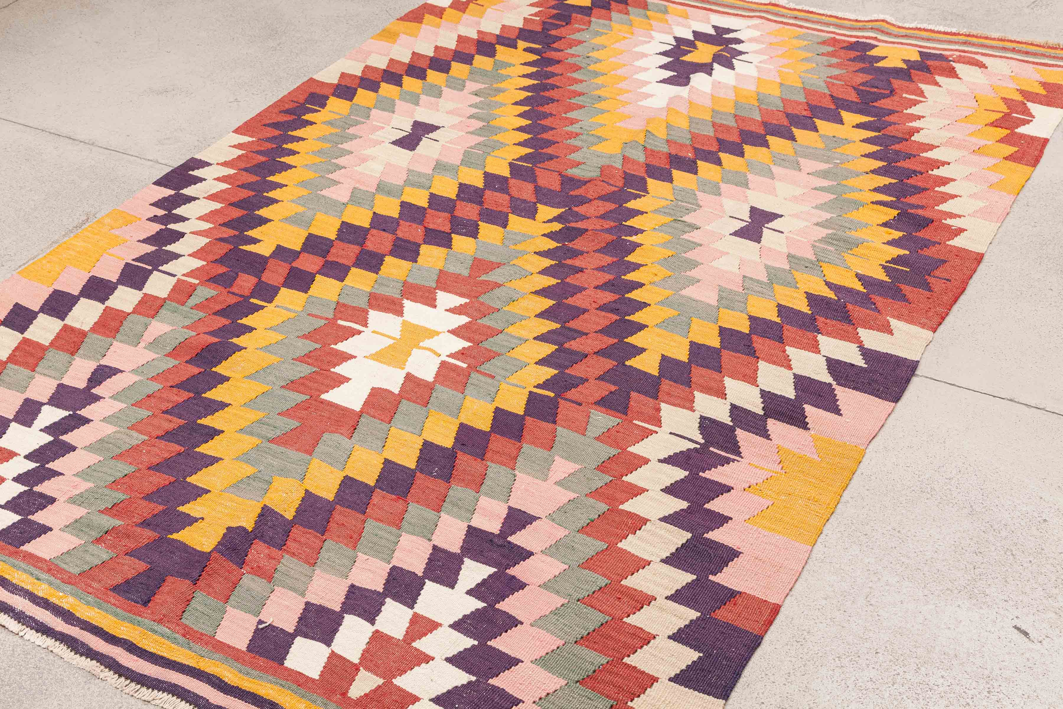 Vintage Kilim, Antalya 245x143 cm - Wild Heart Free Soul