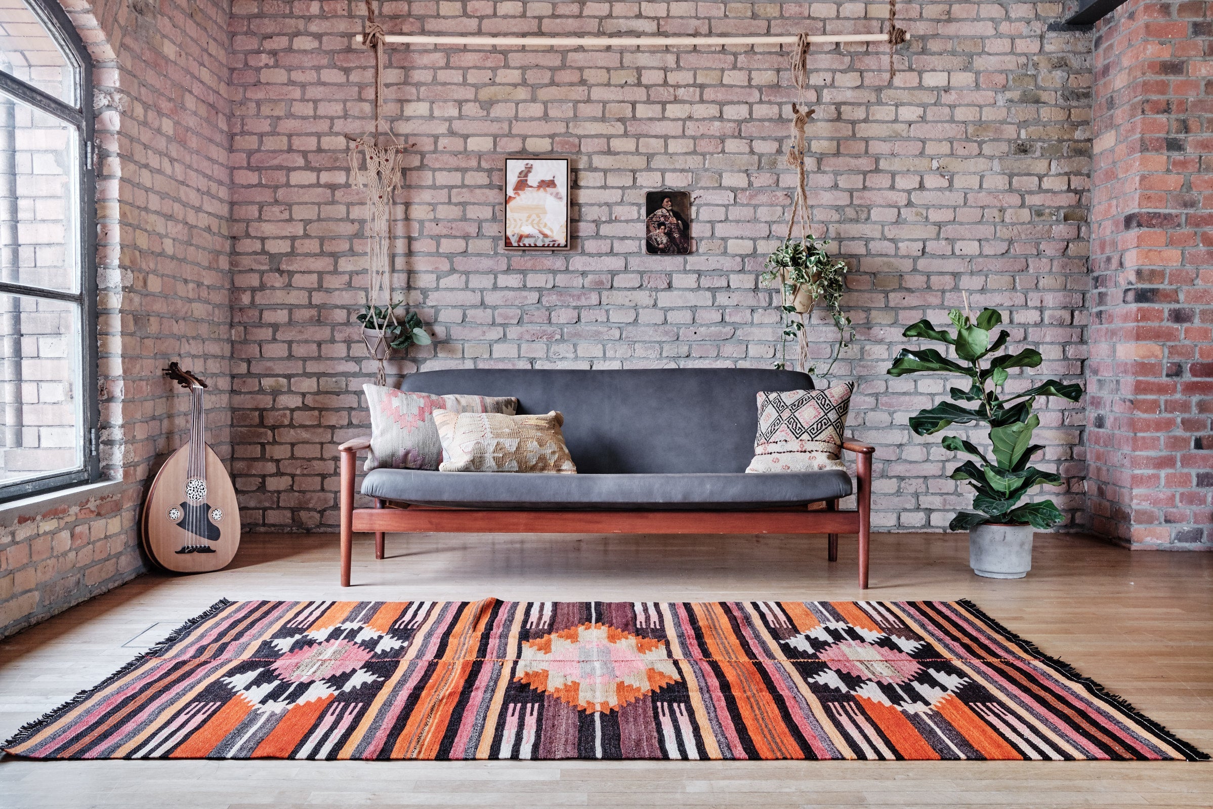 Vintage Kilim Antep 235x147cm - Wild Heart Free Soul