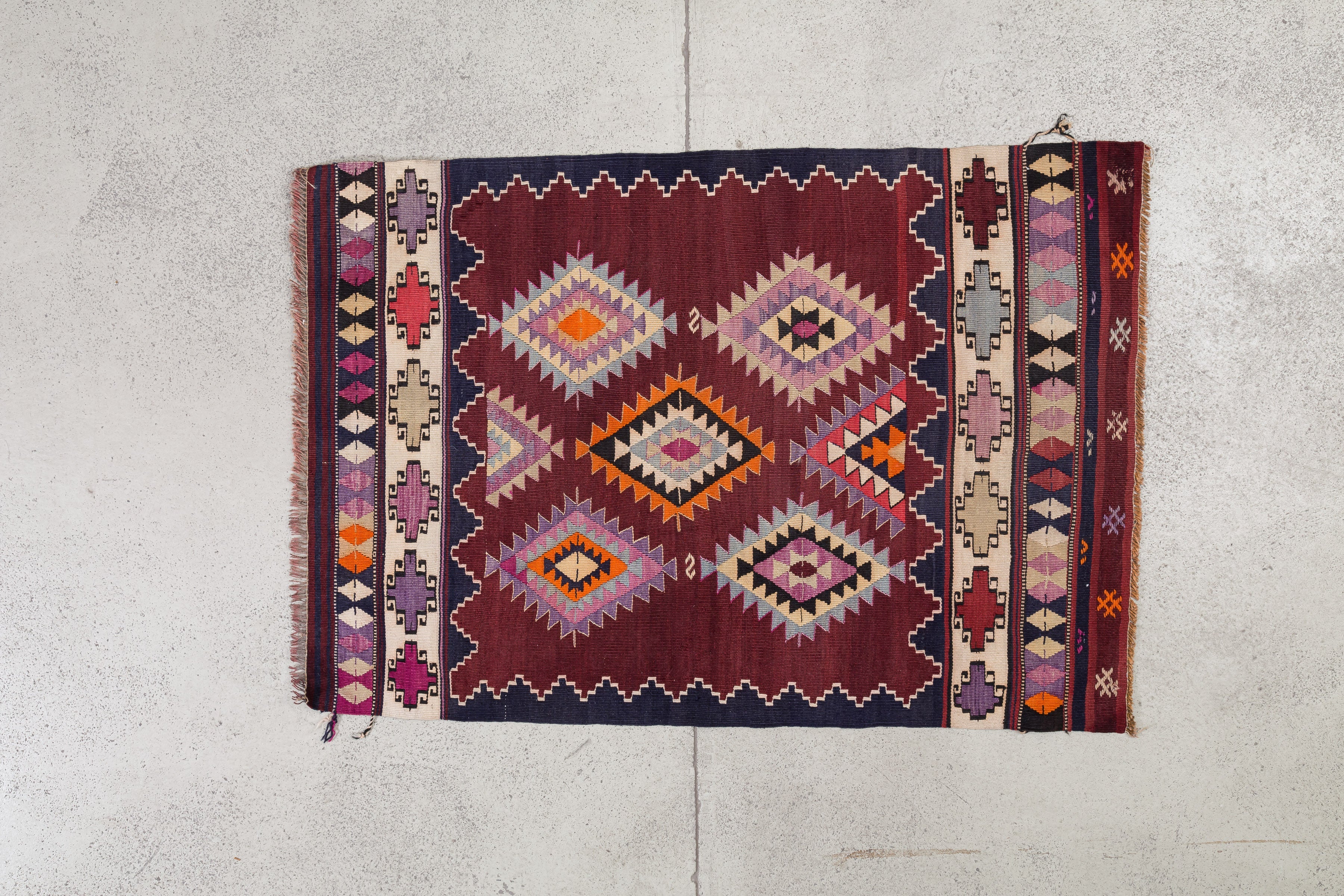 Vintage Kilim Balikesir 127x88cm - Wild Heart Free Soul