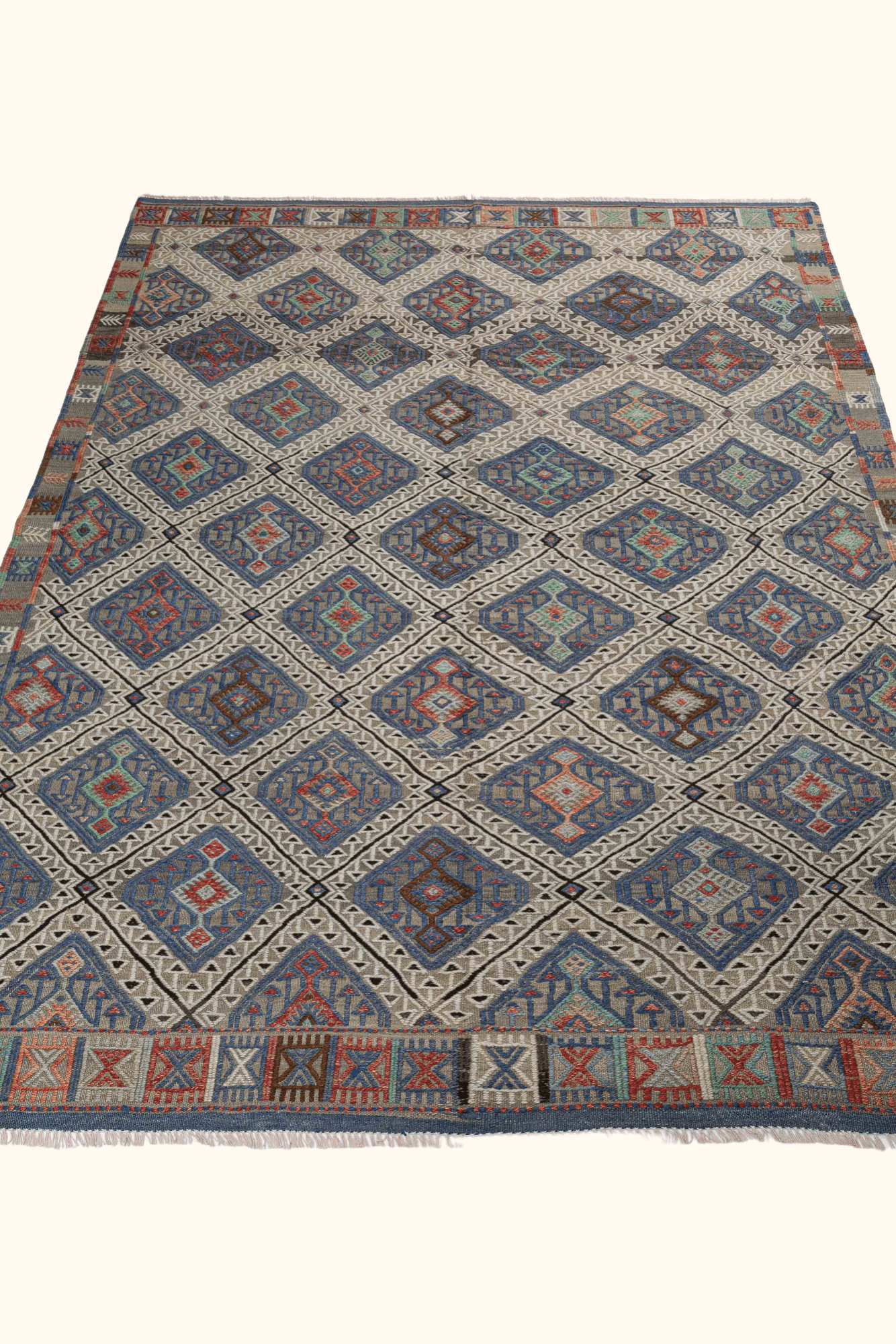 Vintage Kilim Balikesir 228x153 cm - Wild Heart Free Soul