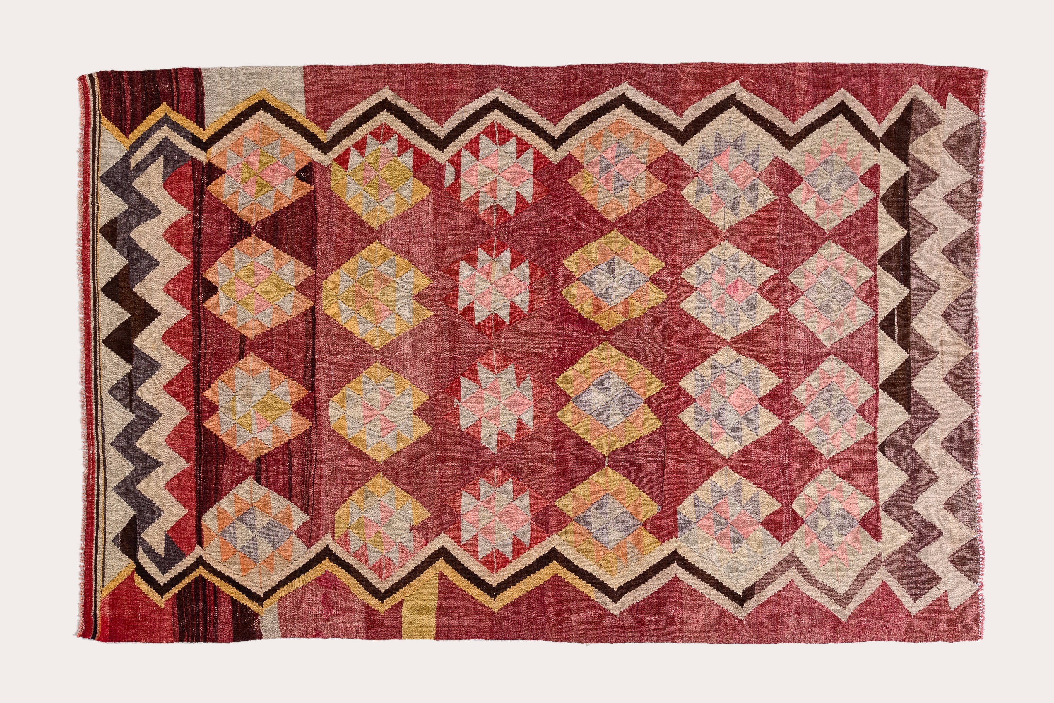 Vintage Kilim Balikesir 238x153cm - Wild Heart Free Soul