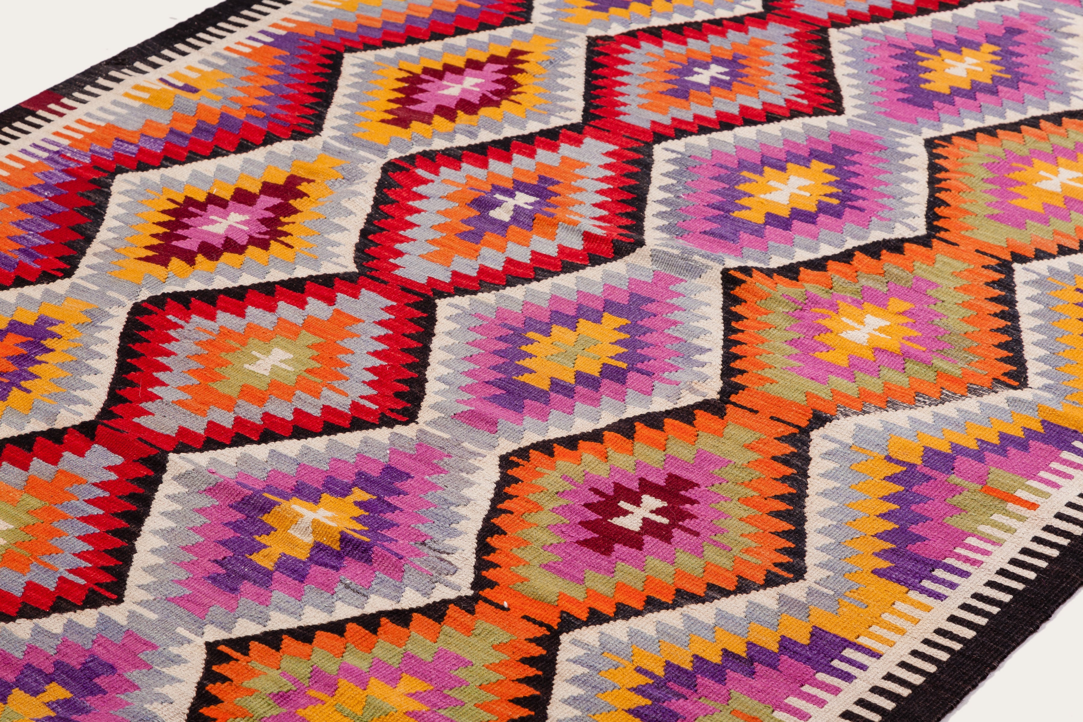 Vintage Kilim Barak 218x144 cm - Wild Heart Free Soul