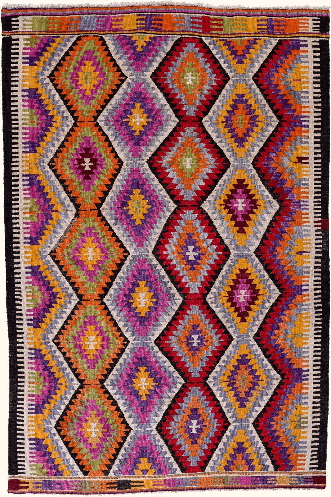 Vintage Kilim Barak 218x144 cm - Wild Heart Free Soul