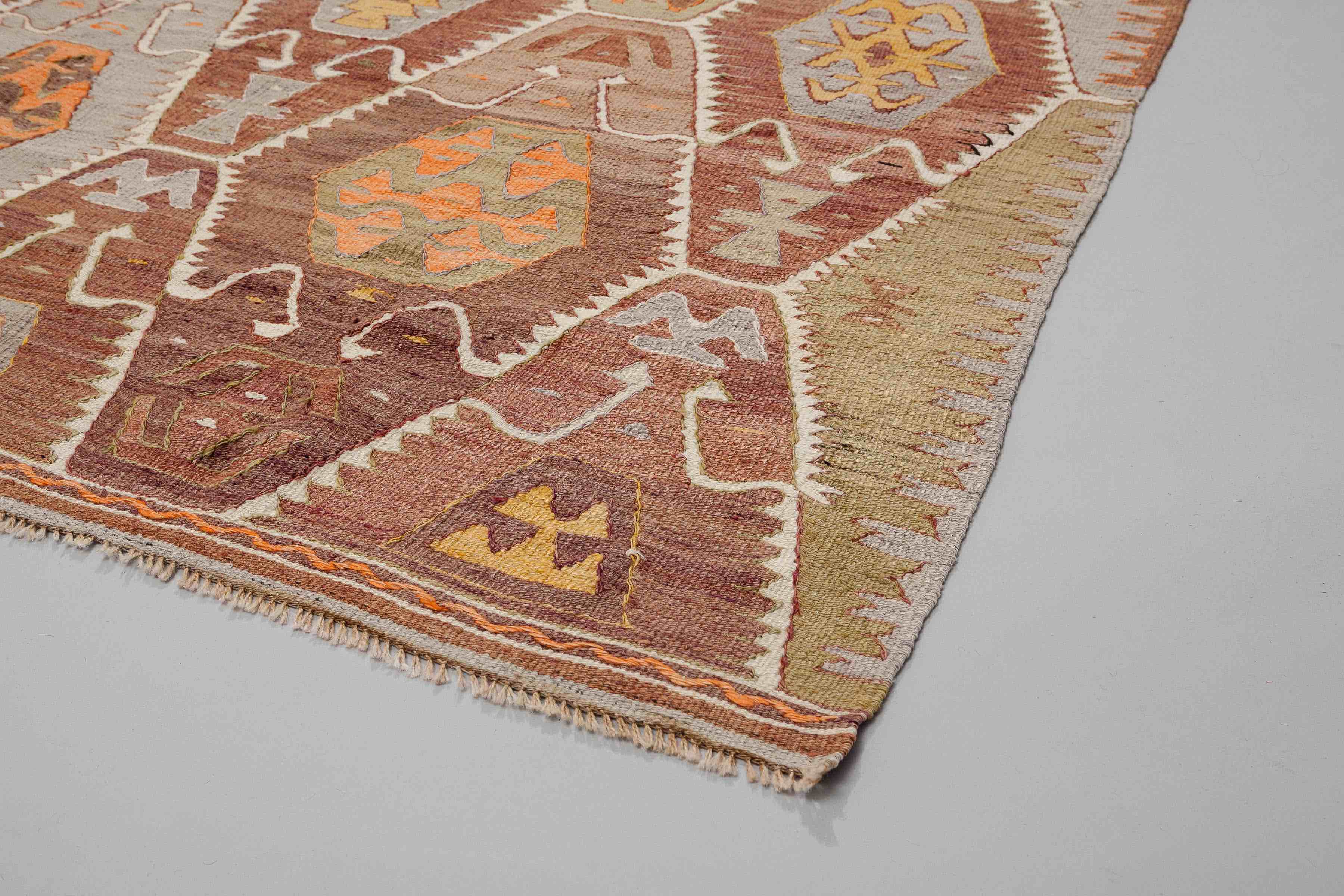 Vintage Kilim Barak 242x157cm - Wild Heart Free Soul