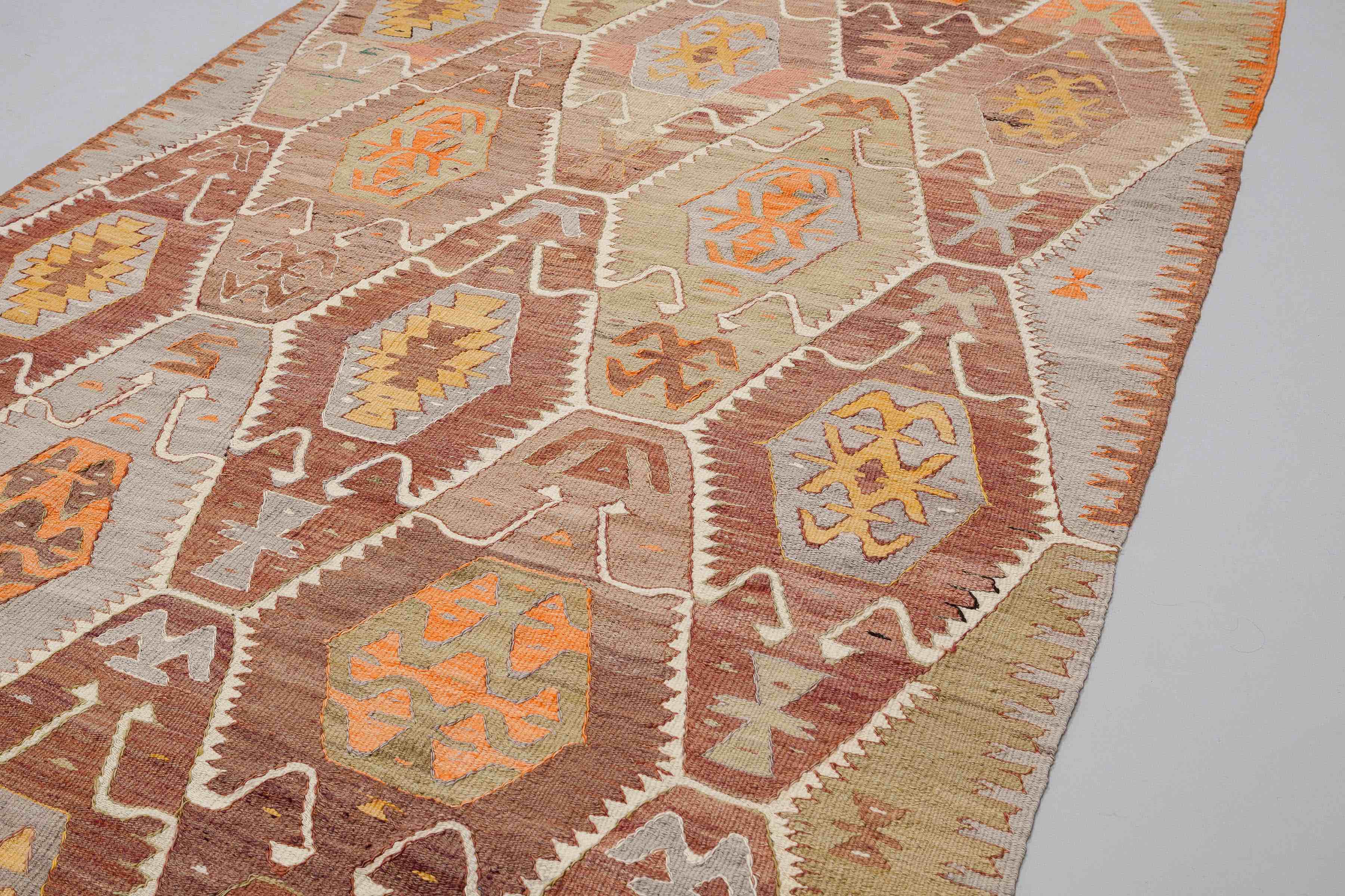 Vintage Kilim Barak 242x157cm - Wild Heart Free Soul