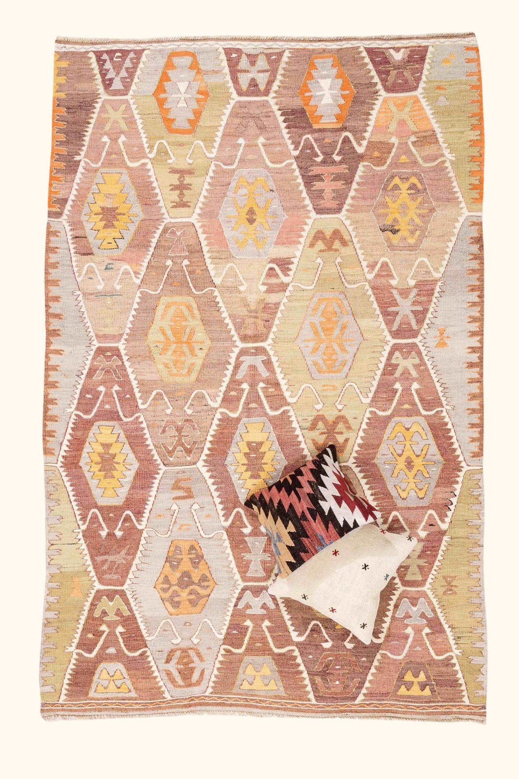 Vintage Kilim Barak 242x157cm - Wild Heart Free Soul