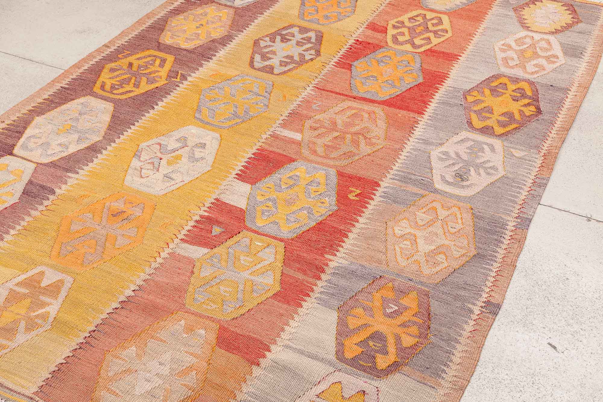 Vintage Kilim Barak 257x176 cm - Wild Heart Free Soul