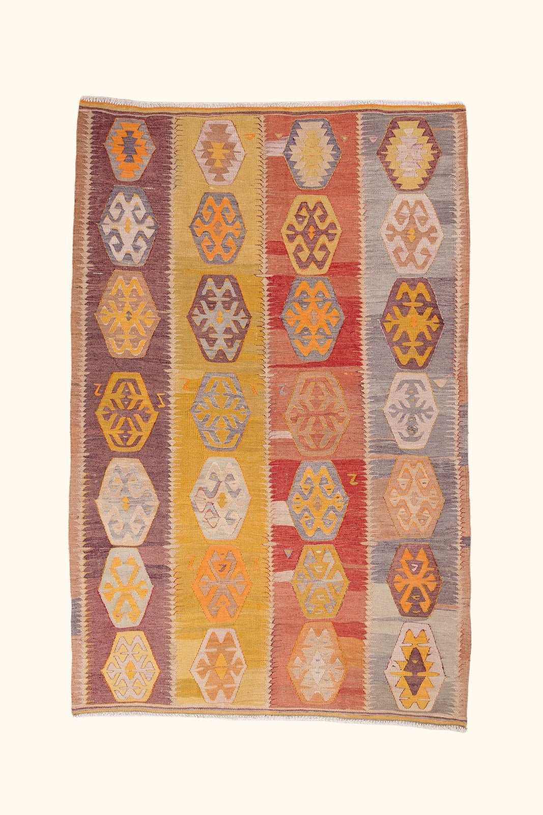 Vintage Kilim Barak 257x176 cm - Wild Heart Free Soul