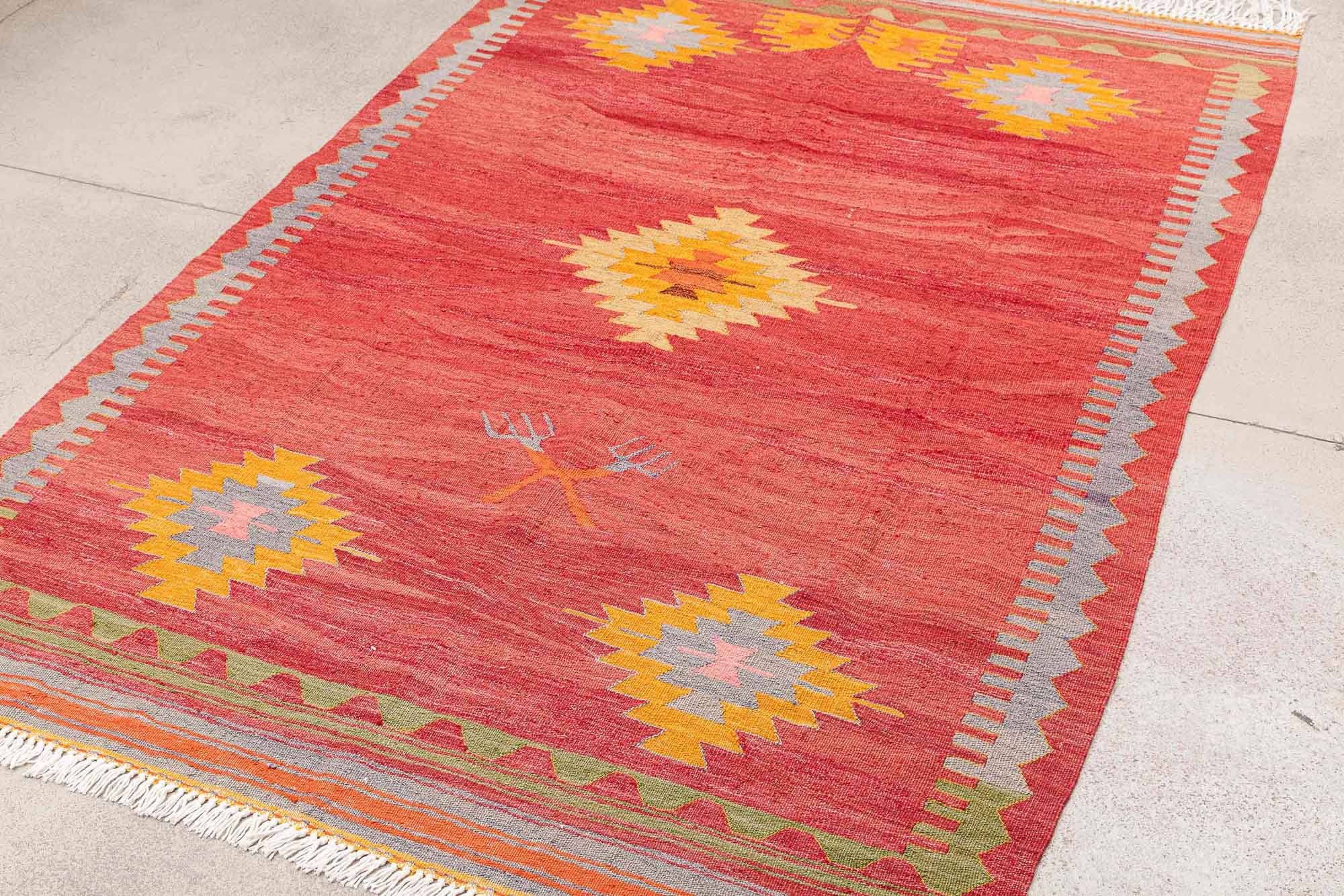 Vintage Kilim Cal 223 x 149cm - Wild Heart Free Soul