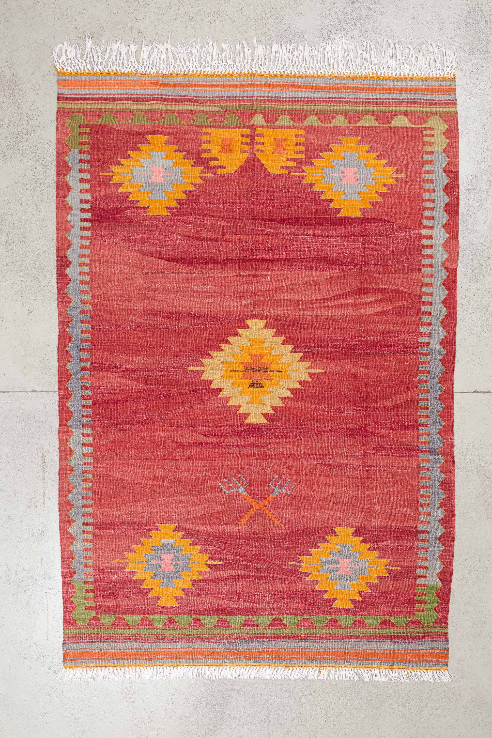 Vintage Kilim Cal 223 x 149cm - Wild Heart Free Soul