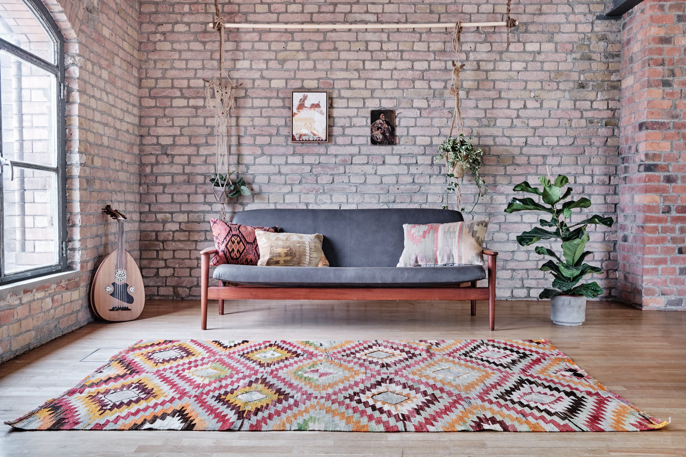 Vintage Kilim Cal 223x150cm - Wild Heart Free Soul