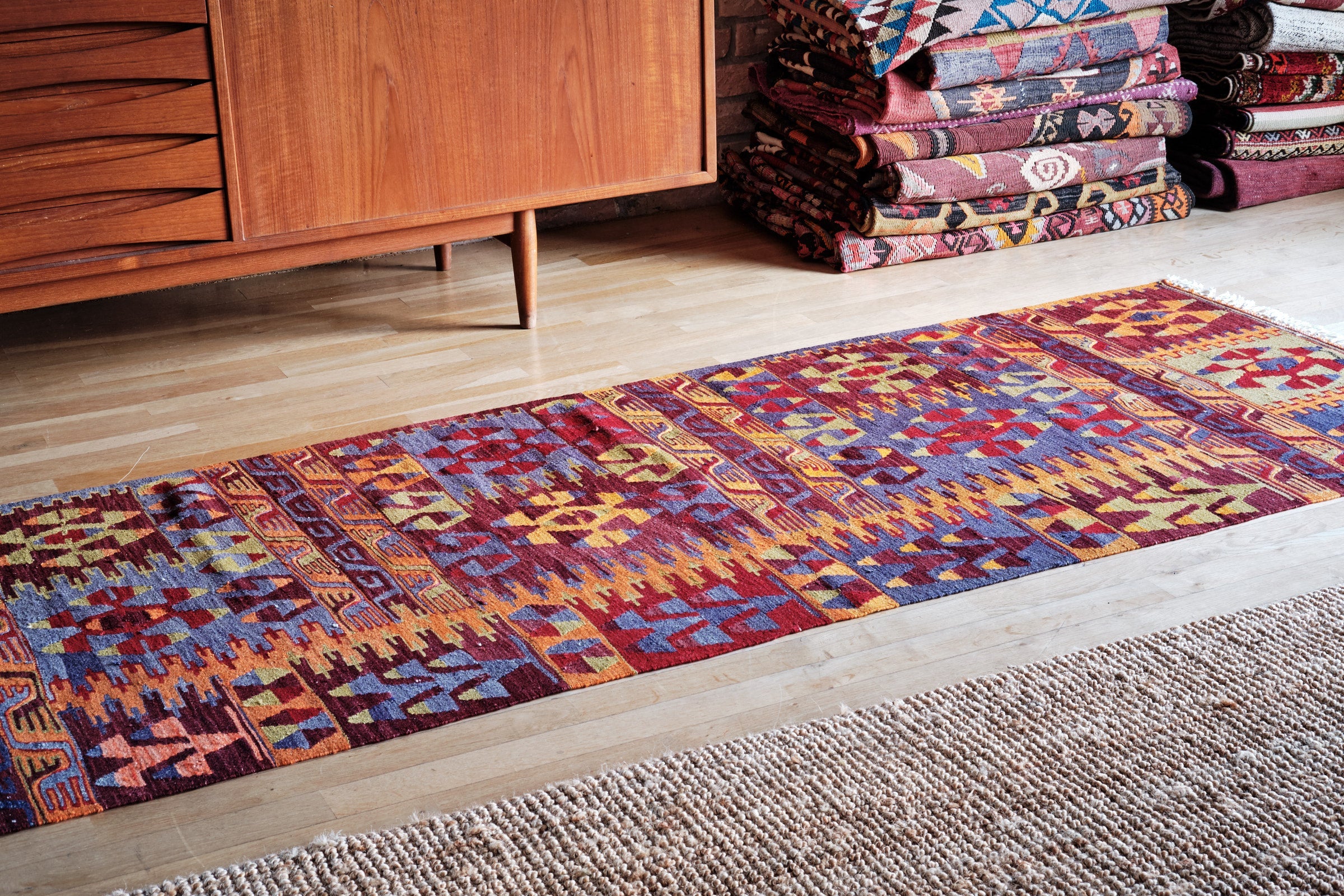 Vintage Kilim Cal 224 x 84 cm - Wild Heart Free Soul