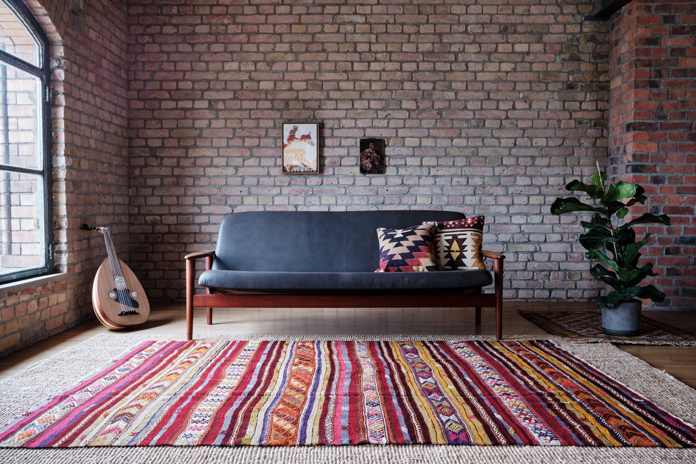 Vintage Kilim Cal 233 x 165 cm - Wild Heart Free Soul