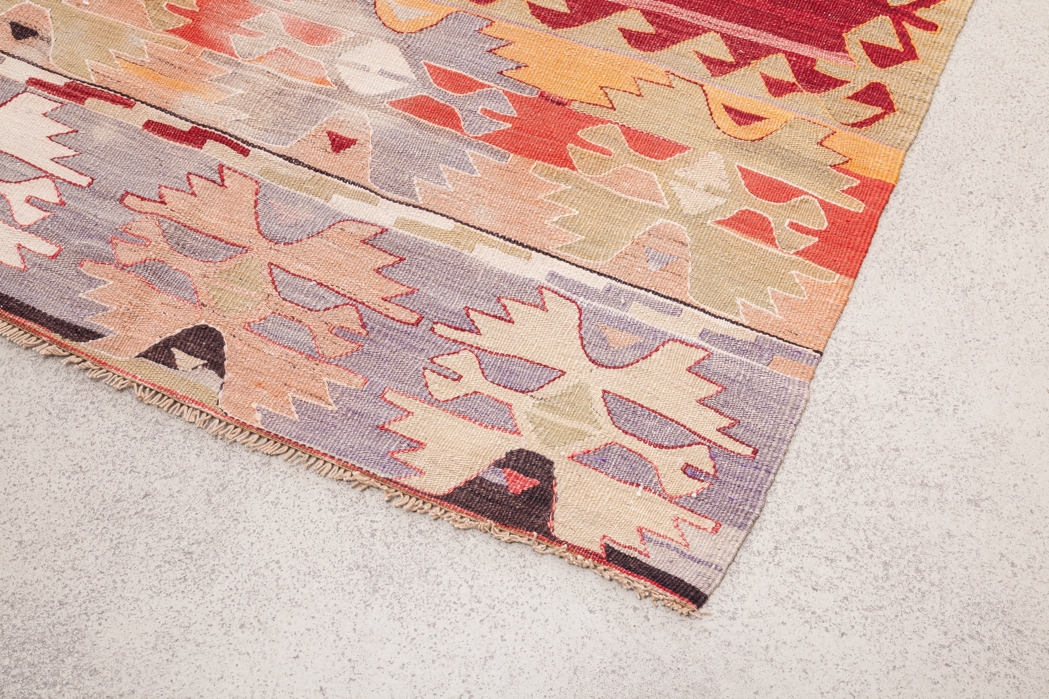 Vintage Kilim Çal 263 x 160 cm - Wild Heart Free Soul