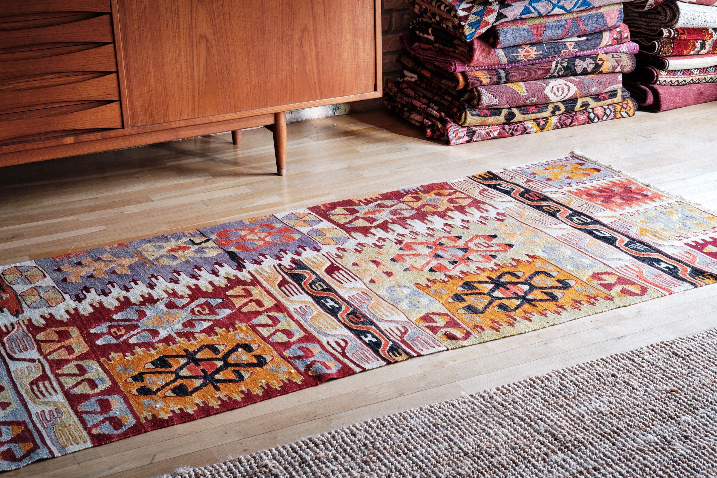 Vintage Kilim Cal 264x94cm - Wild Heart Free Soul