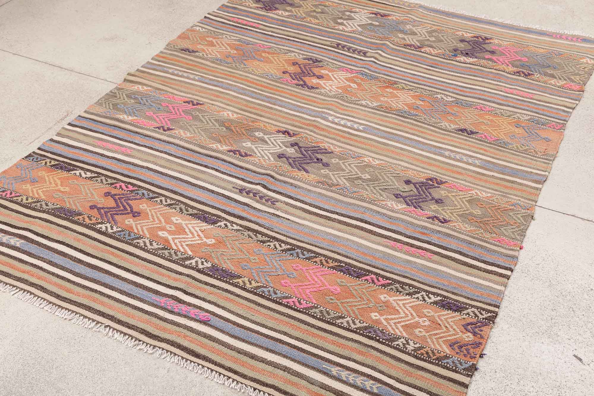 Vintage Kilim Canakale 203 x 150cm - Wild Heart Free Soul