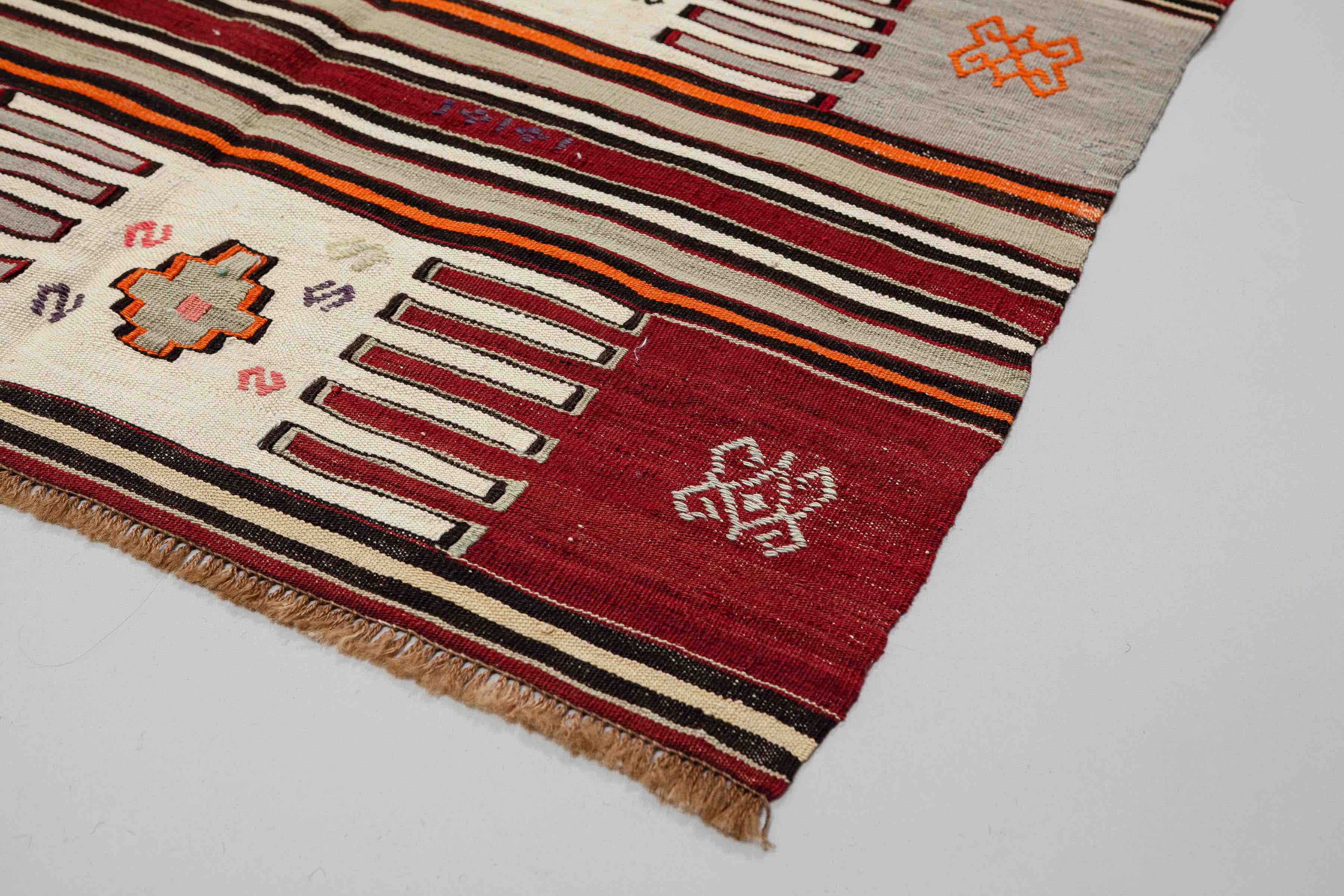 Vintage Kilim Çanakkale 200x177cm - Wild Heart Free Soul