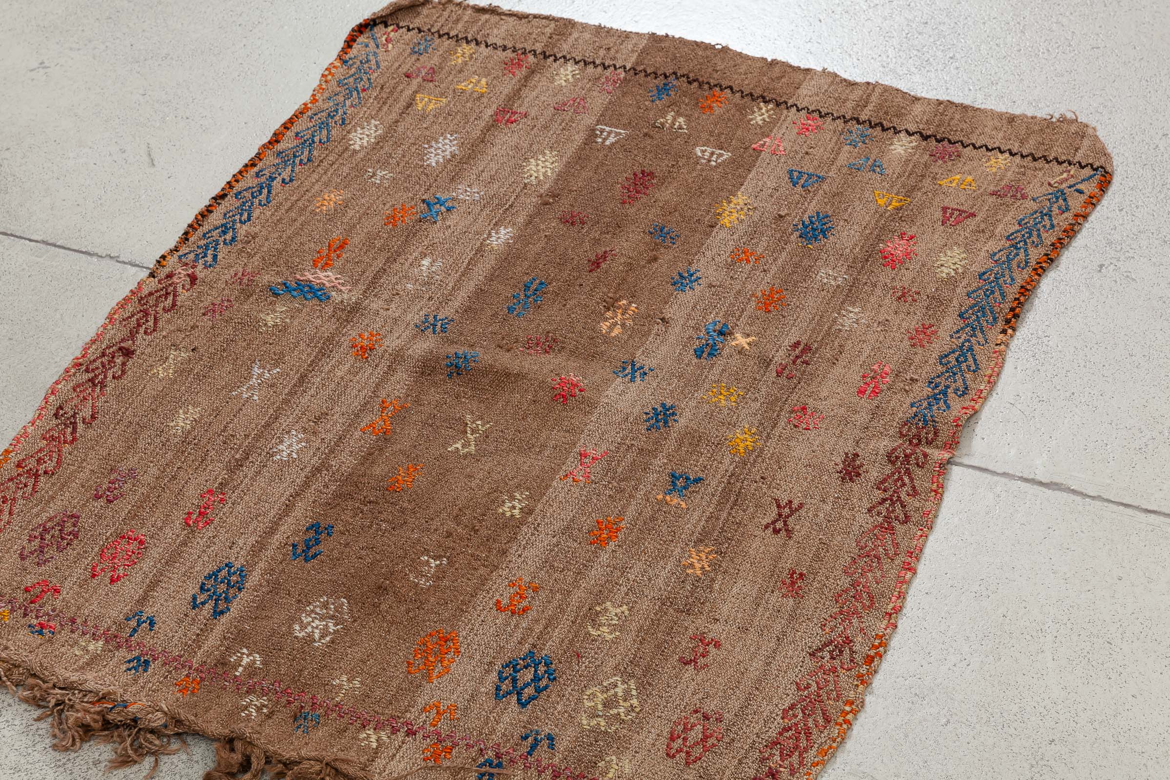 Vintage Kilim Cicim Adana 115x87cm - Wild Heart Free Soul